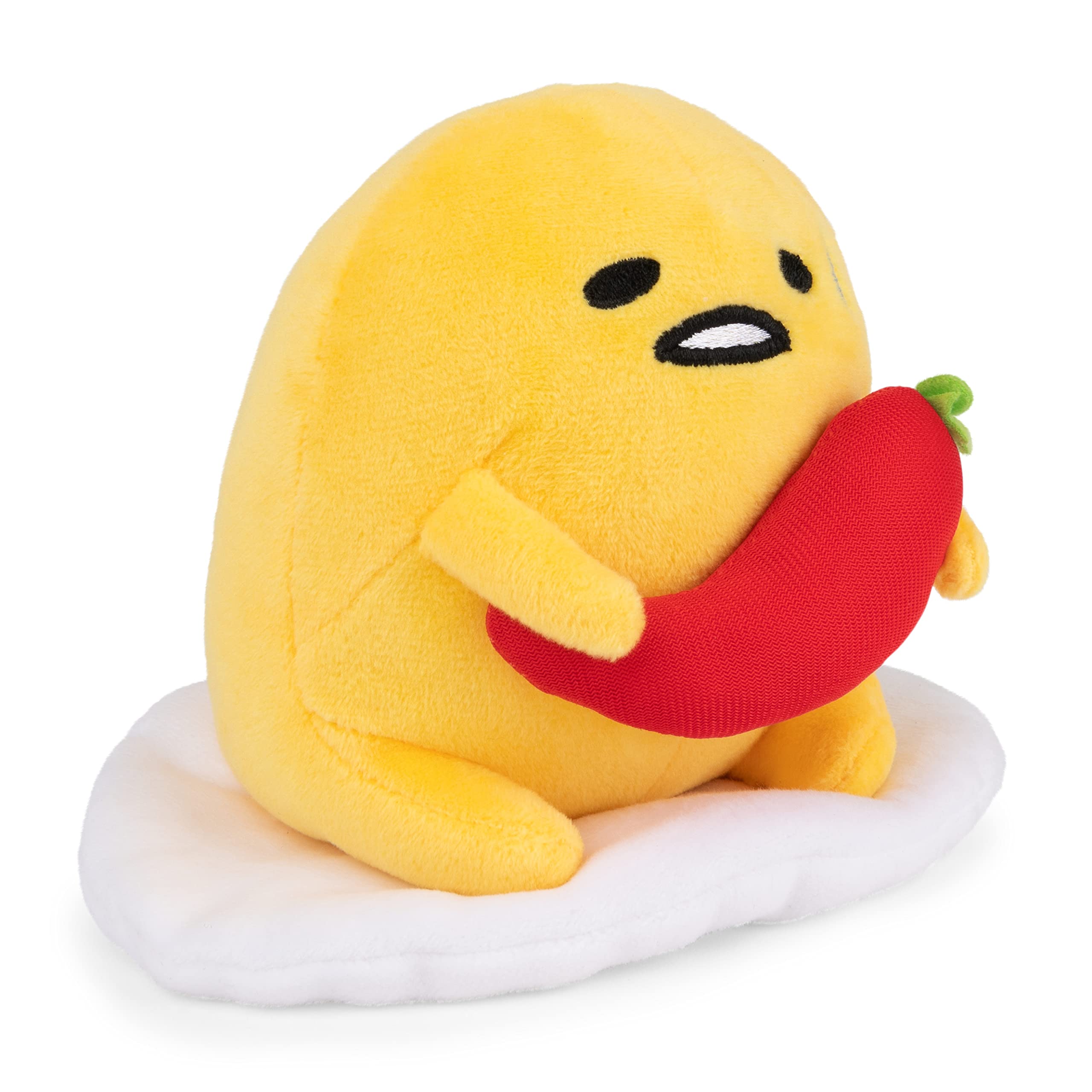 Foto 4 pulgar | Peluche Gund Sanrio Gudetama The Lazy Egg Spicy 13 Cm - Venta Internacional.