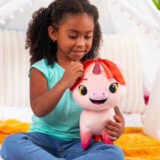 Foto 4 | Peluche Basic Fun Not Quite Narval Pixie Dazzlerump 30 Cm - Venta Internacional.