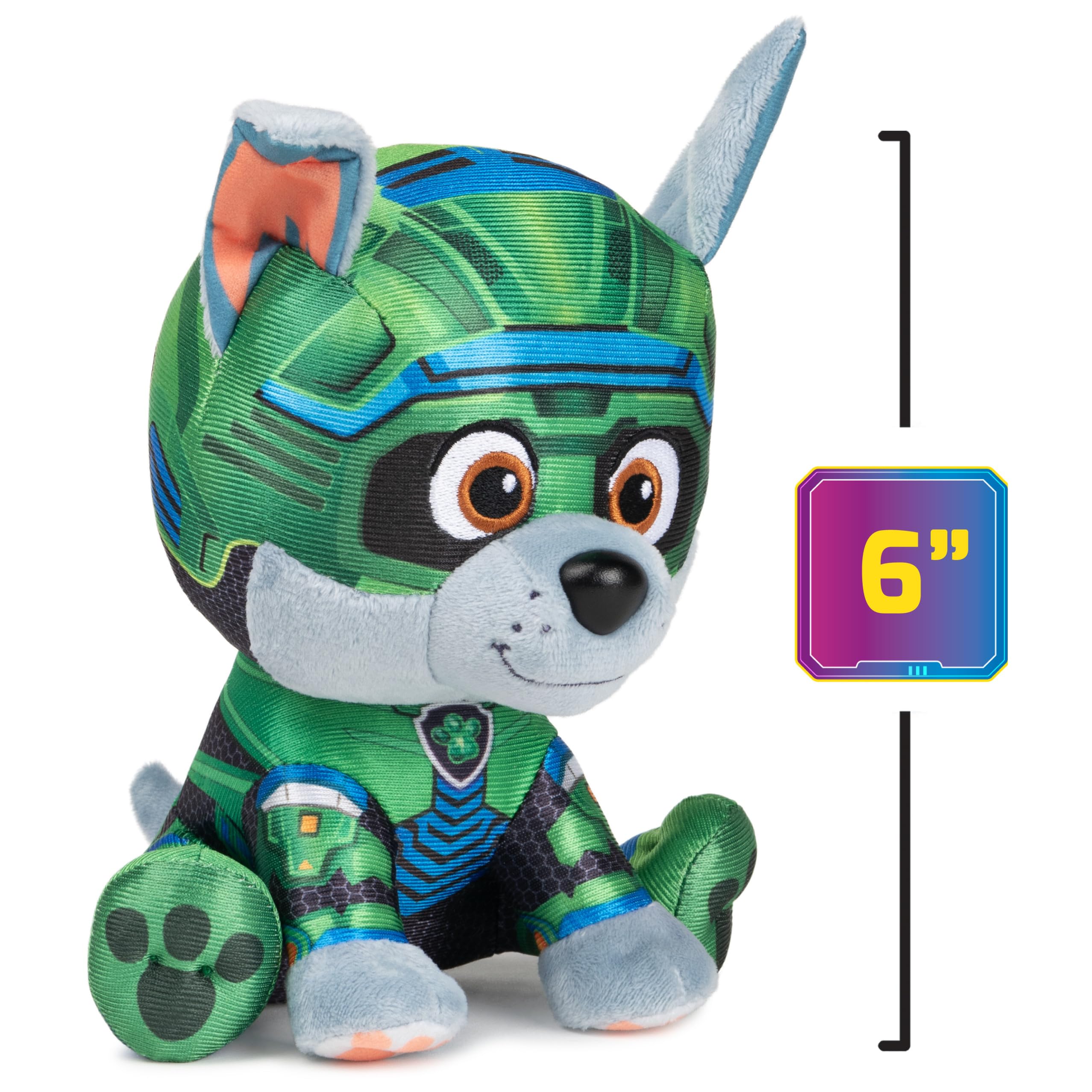 Foto 3 pulgar | Peluche Gund Paw Patrol Rocky The Mighty Movie 15 Cm - Venta Internacional.