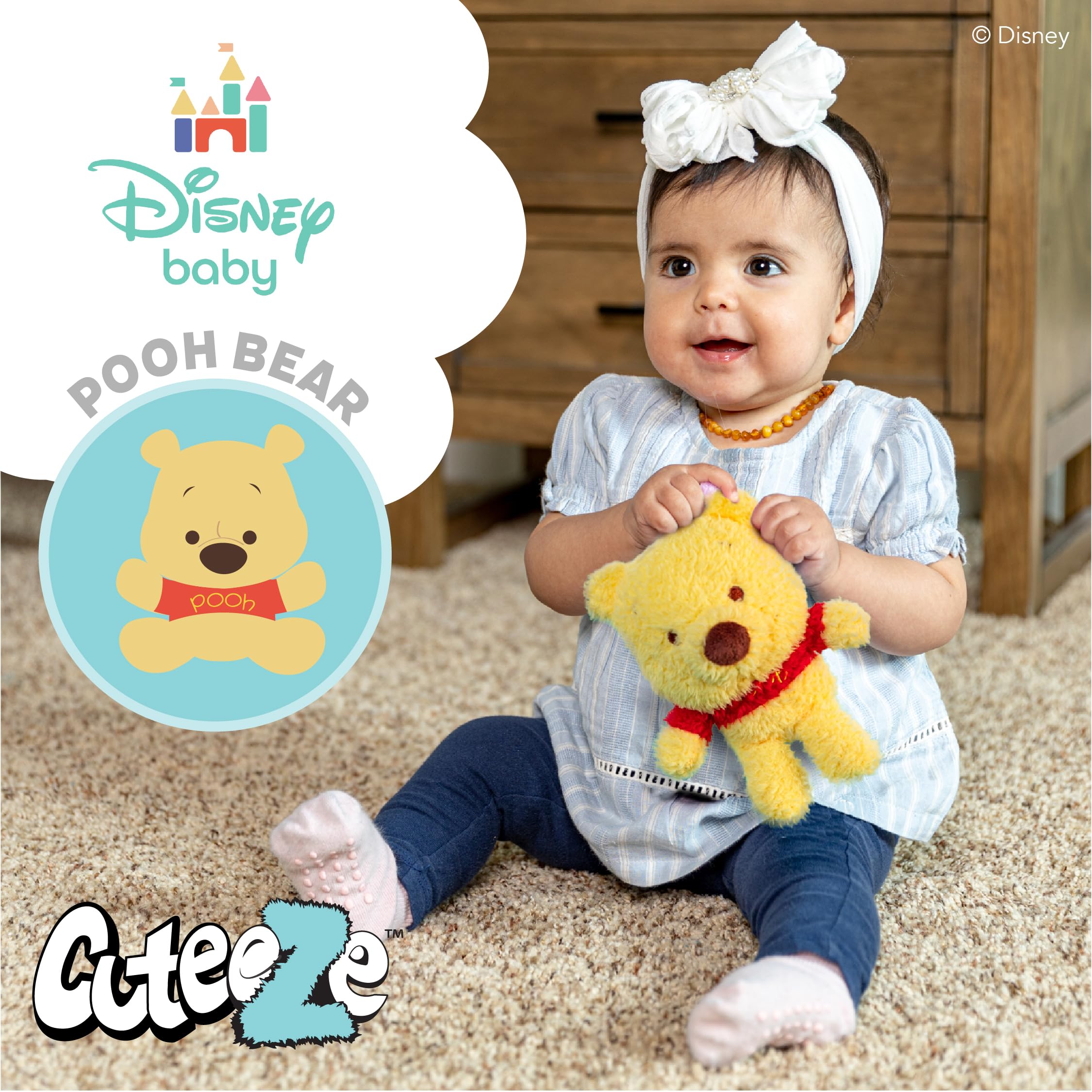 Foto 3 pulgar | Peluche De Peluche Kids Preferred Disney Winnie Pooh - Venta Internacional.