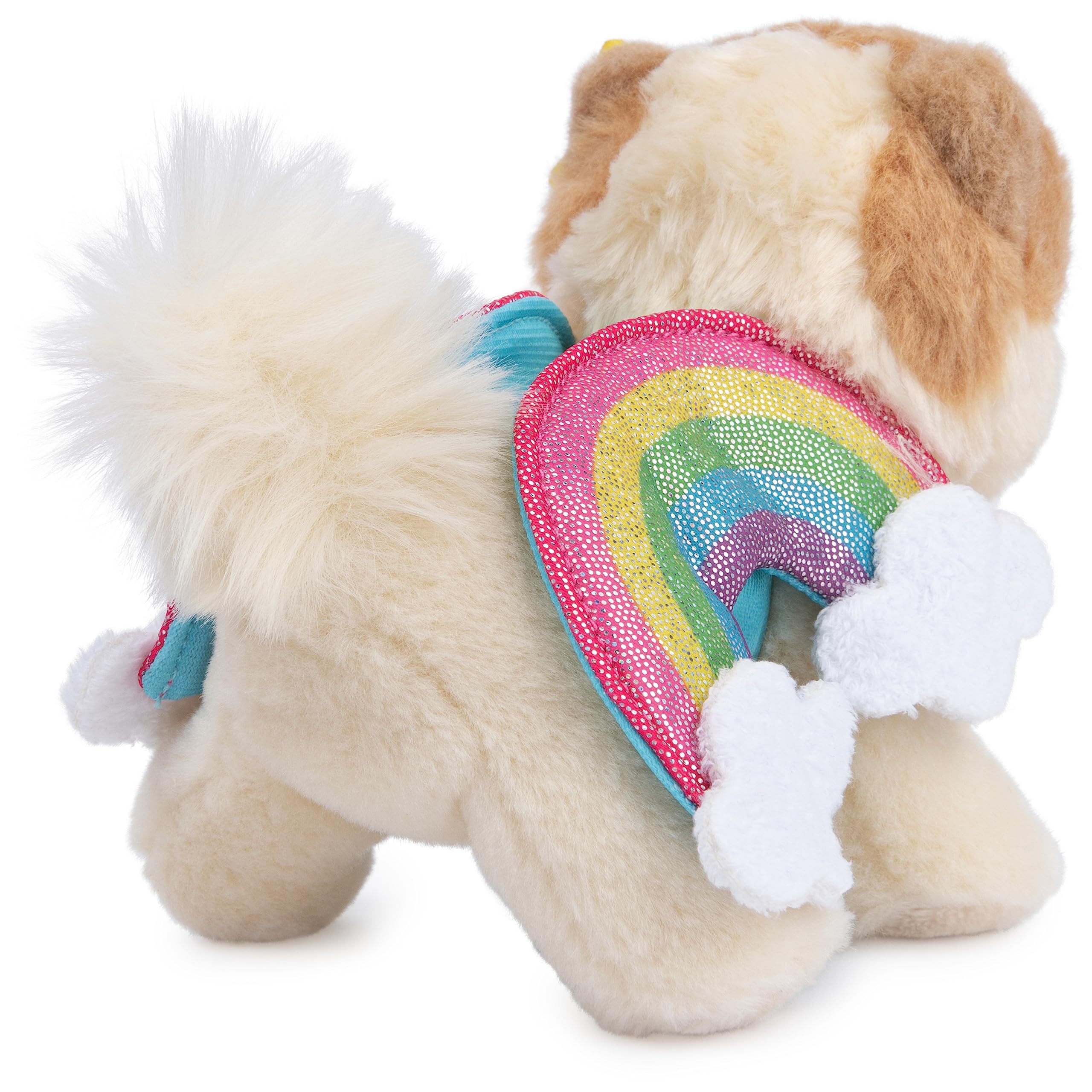 Foto 6 pulgar | Juguete De Peluche Gund Boo Rainbow Pomeranian Dog De 5 Pulgadas Para Más De 1 Año - Venta Internacional.