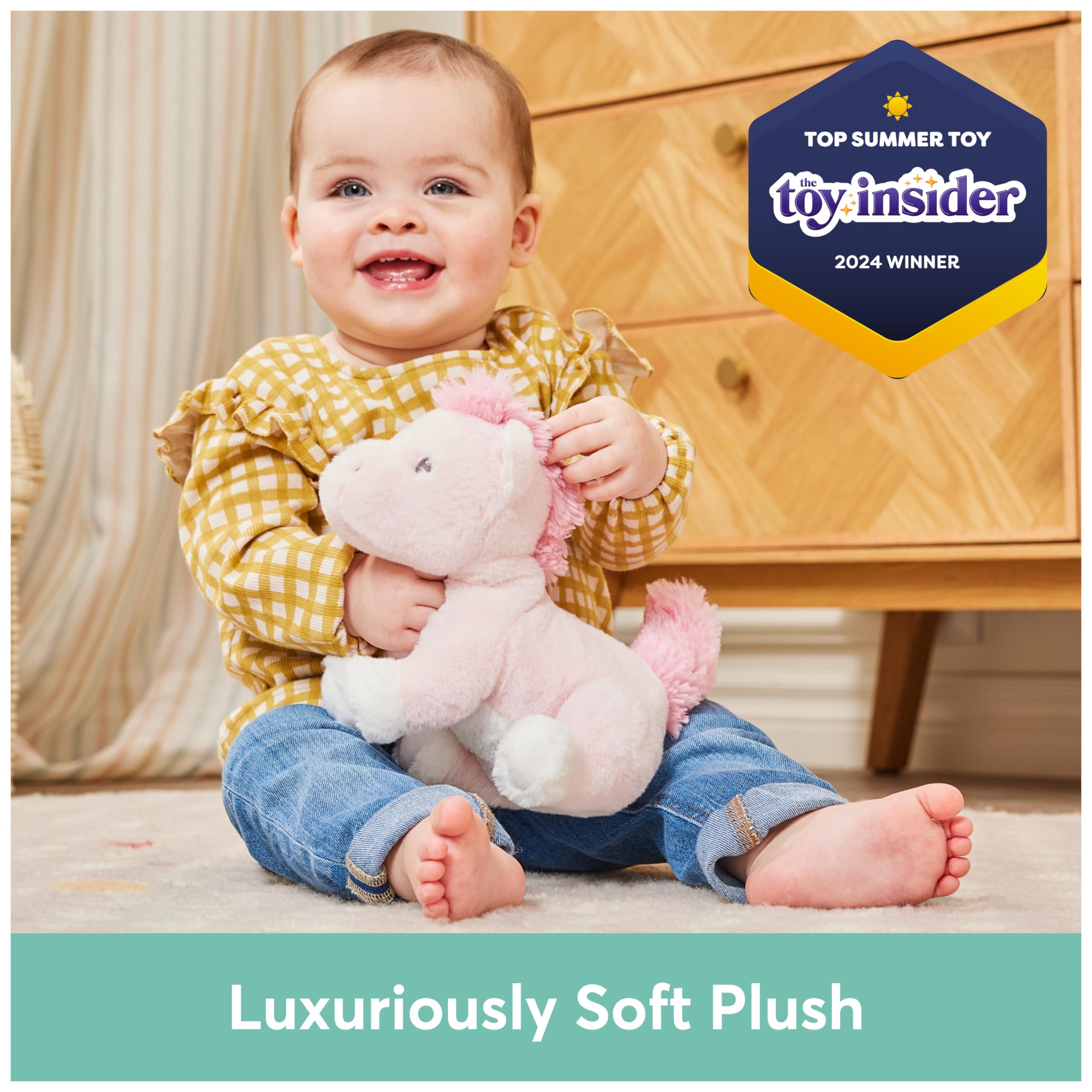 Foto 3 pulgar | Peluche Gund Baby Alora Unicorn Para Bebés Y Niños Pequeños - Venta Internacional.