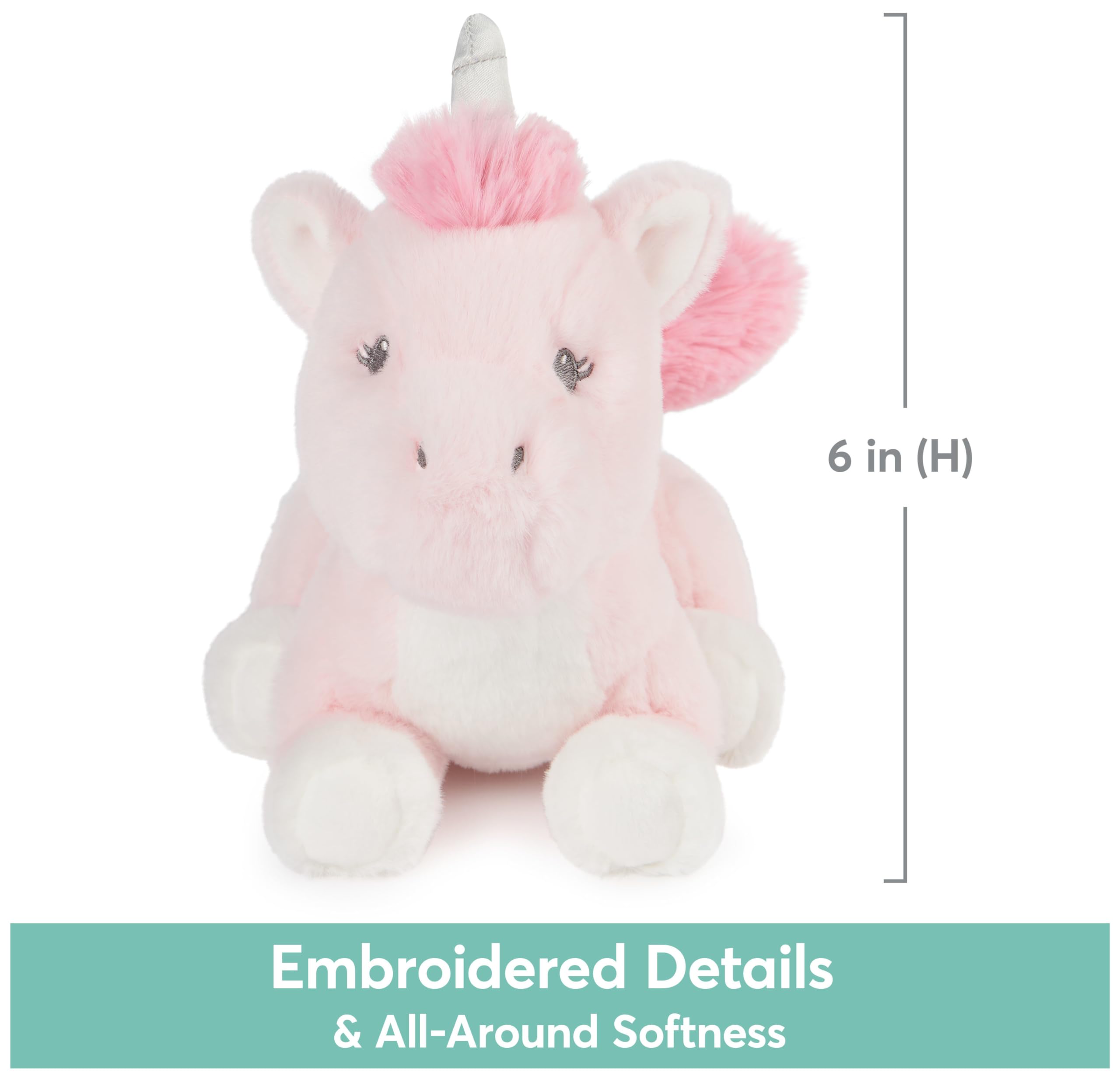 Foto 6 pulgar | Peluche Gund Baby Alora Unicorn Para Bebés Y Niños Pequeños - Venta Internacional.