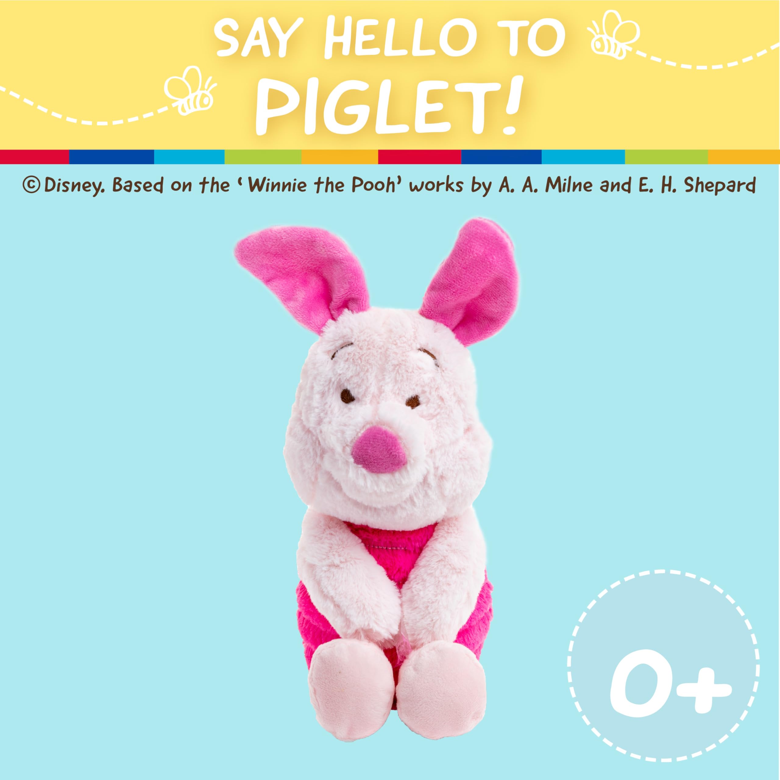 Foto 3 pulgar | Animal De Peluche Preferido Por Los Niños, El Bebé Winnie The Pooh Piglet - Venta Internacional.