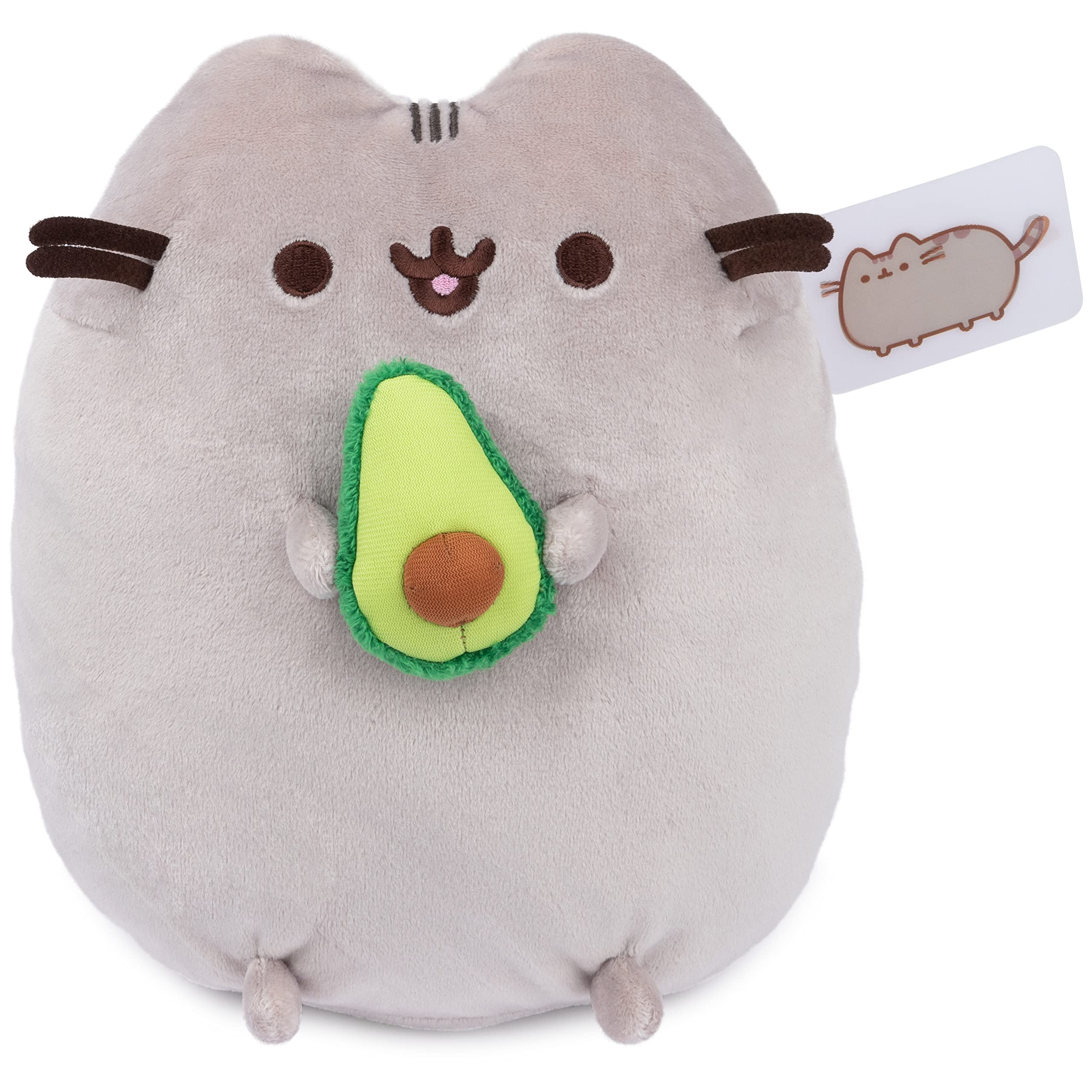 Foto 2 pulgar | Peluche Gund Pusheen Snackable Con Forma De Aguacate, 24 Cm, Gris - Venta Internacional.