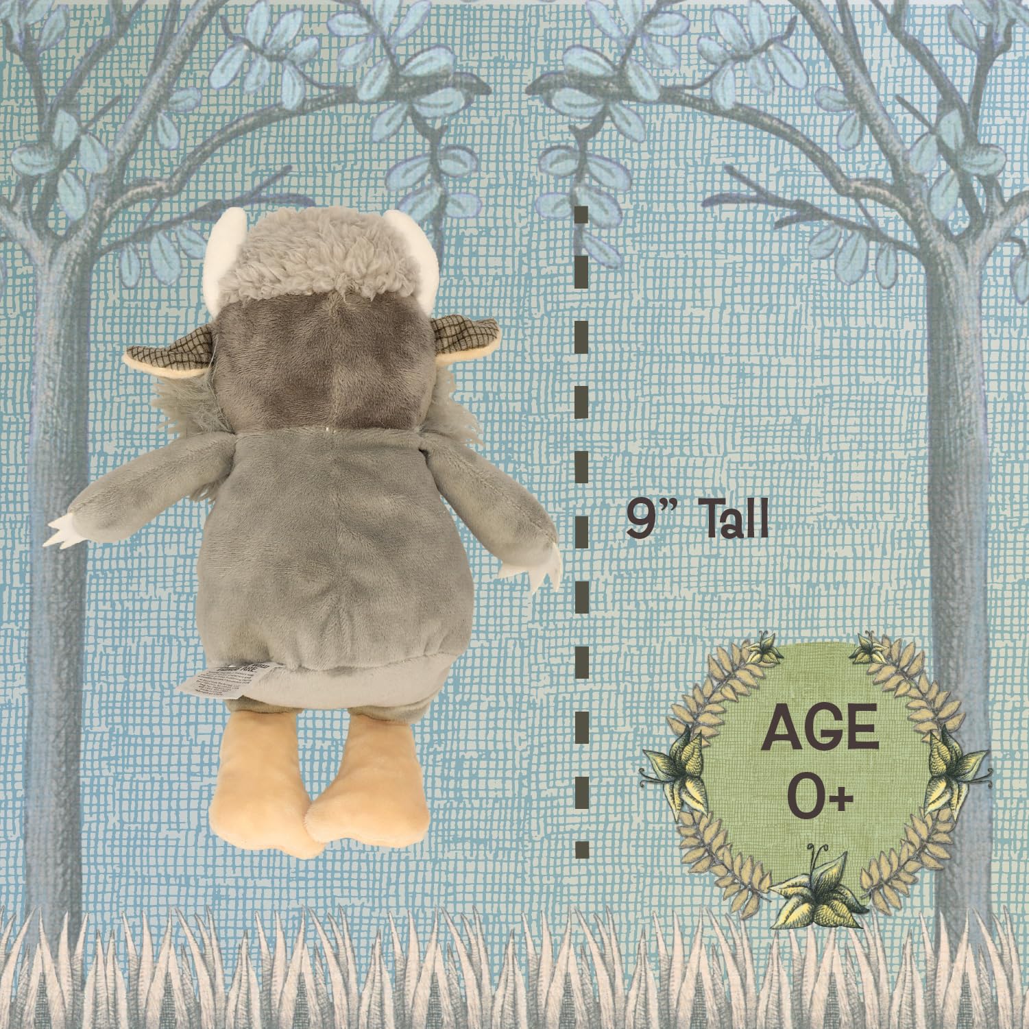 Foto 5 pulgar | Peluche Preferido Para Niños Donde Los Animales Salvajes Miden 23 Cm - Venta Internacional.