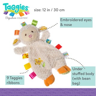 Foto 3 | Lovey Toy Taggies Sherbet Lamb, 30 Cm, Paquete De 1 Lulujo - Venta Internacional.