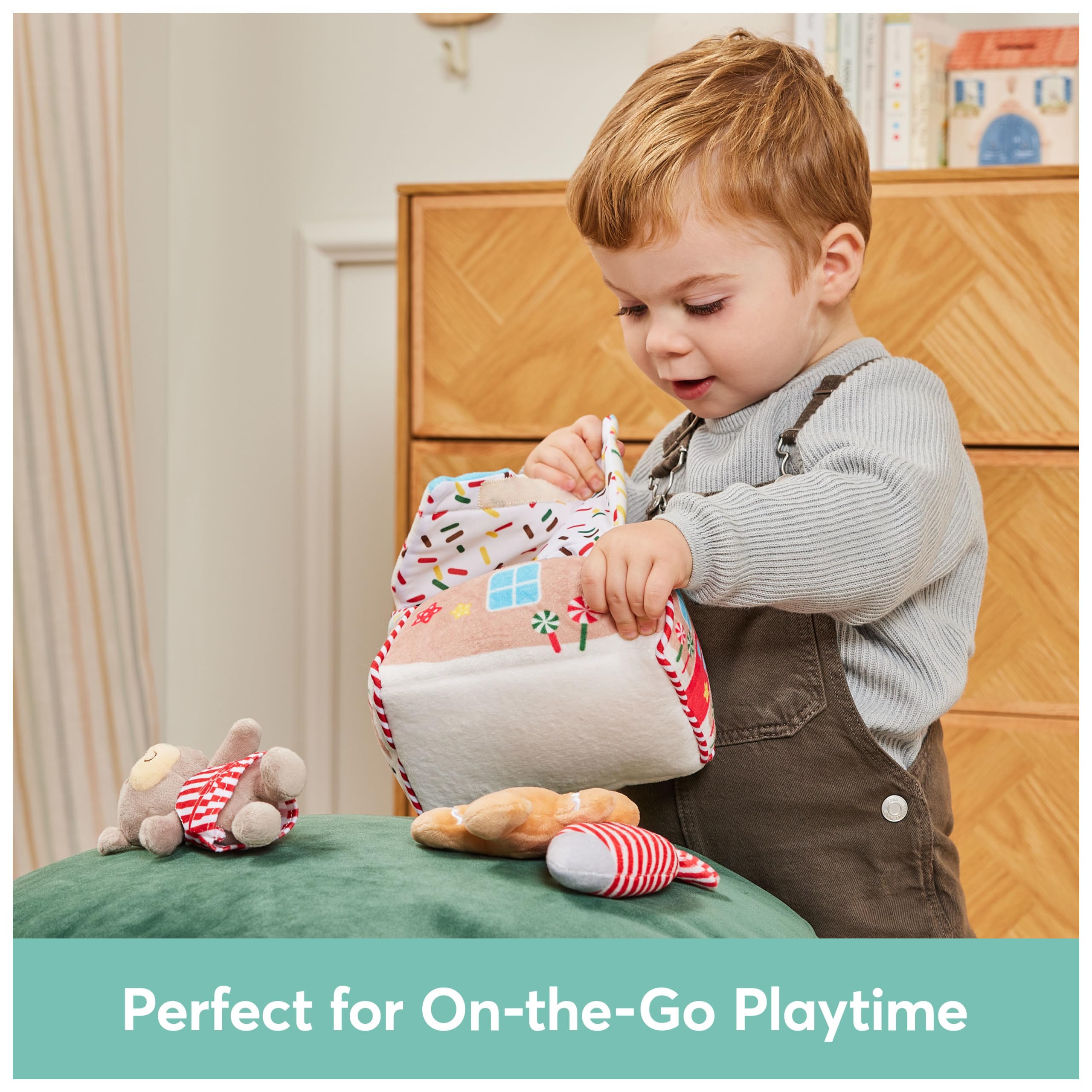 Foto 5 pulgar | Playset Gund Baby Play Soft My First Gingerbread House, 5 Piezas - Venta Internacional.