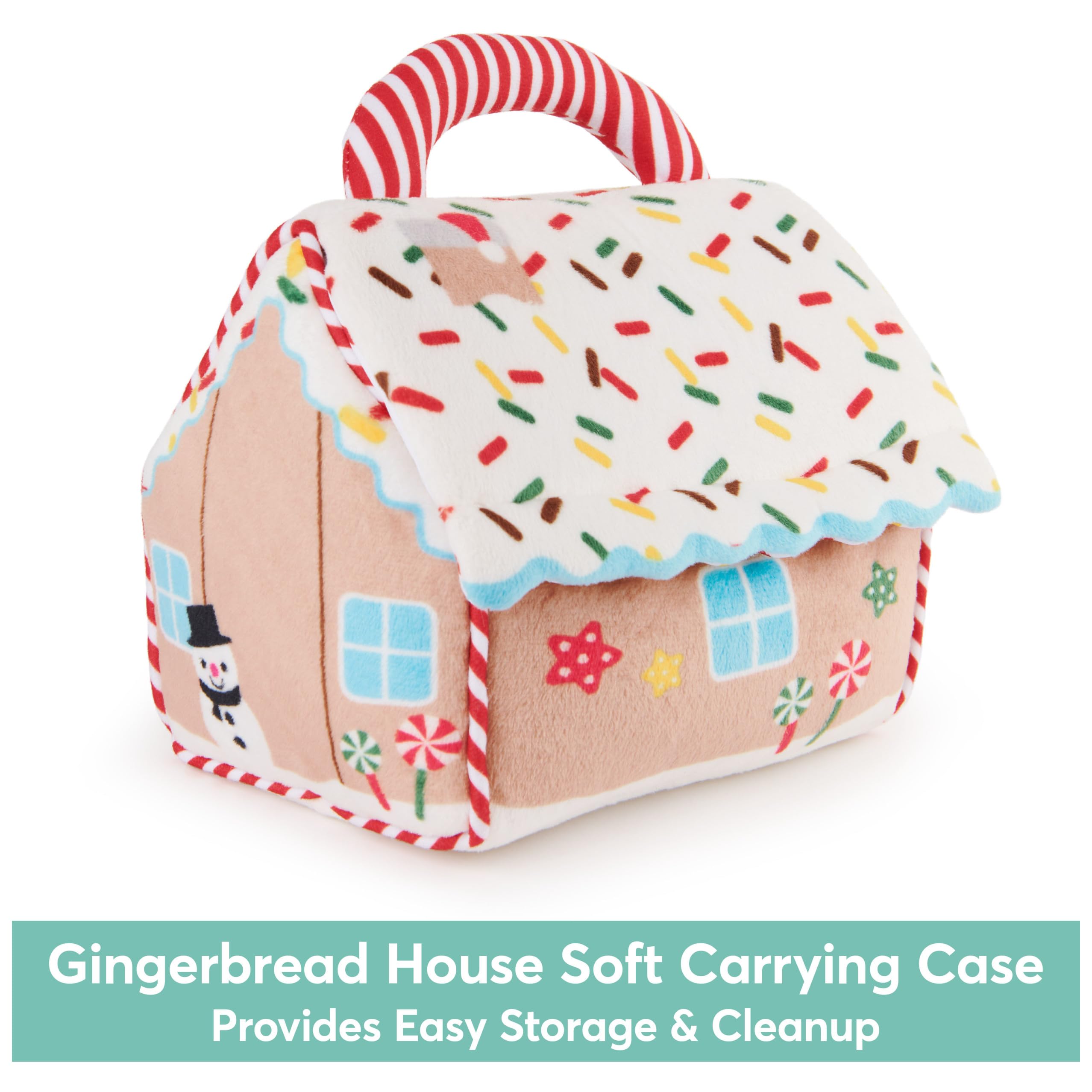 Foto 6 pulgar | Playset Gund Baby Play Soft My First Gingerbread House, 5 Piezas - Venta Internacional.