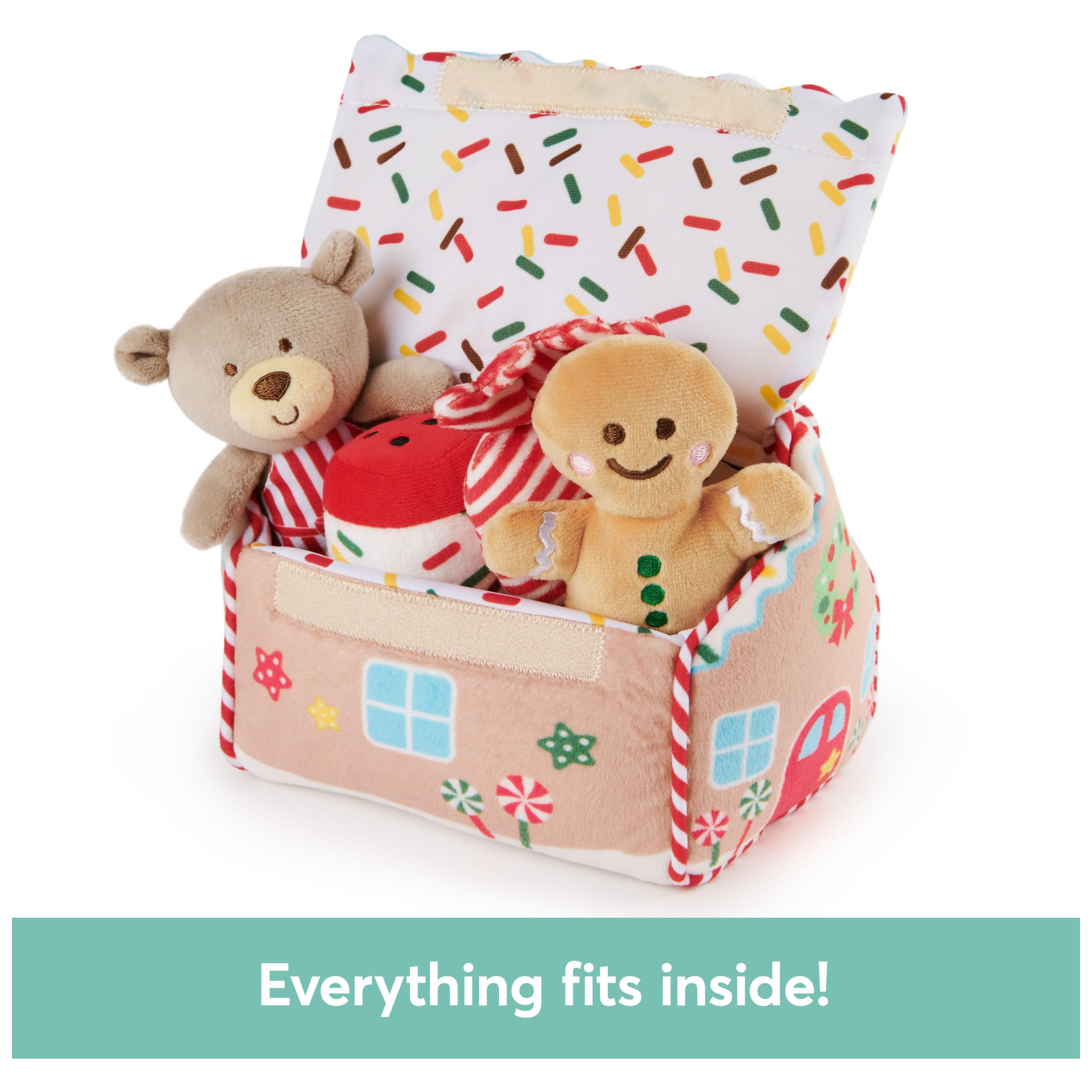 Foto 8 pulgar | Playset Gund Baby Play Soft My First Gingerbread House, 5 Piezas - Venta Internacional.