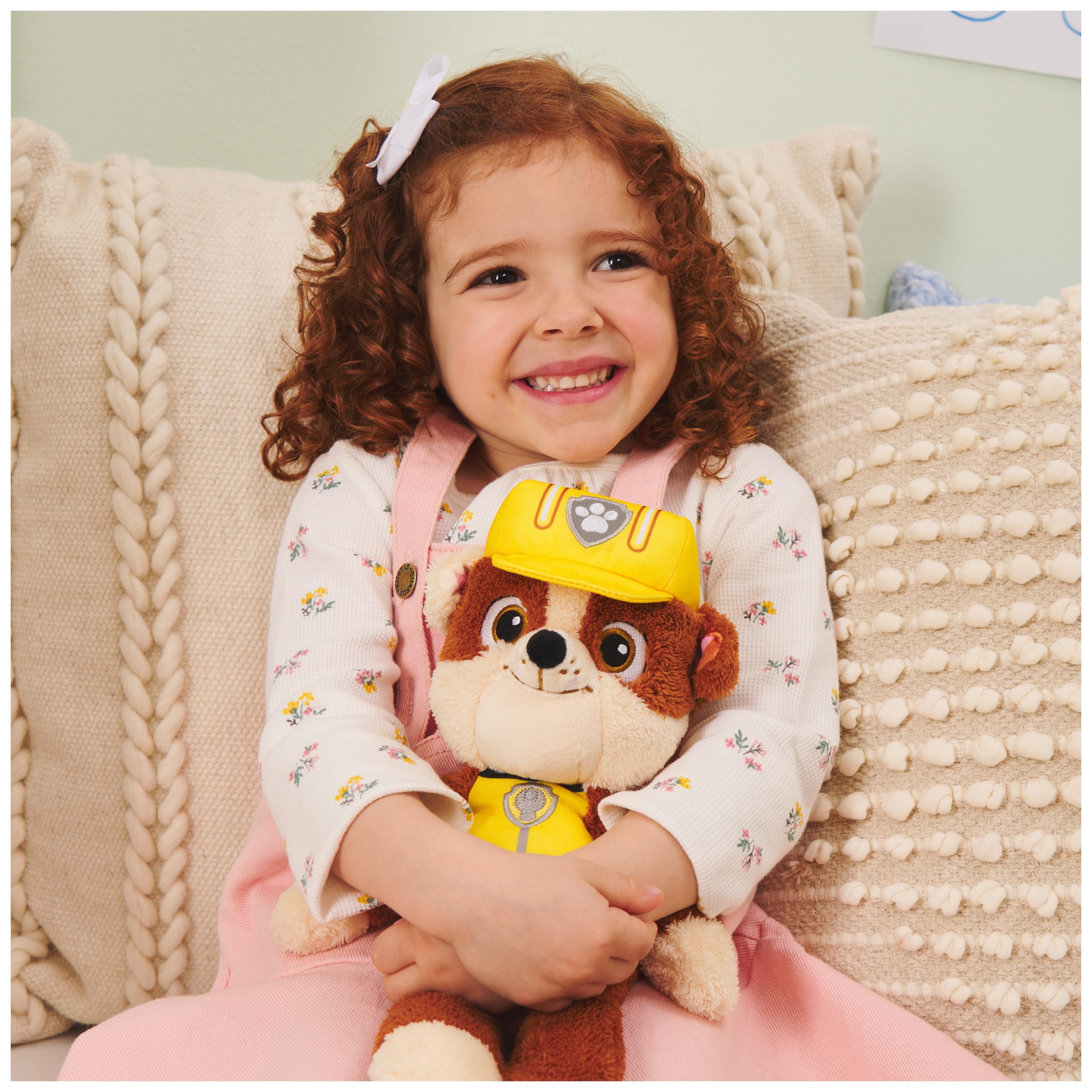 Foto 4 pulgar | Peluche Gund Paw Patrol Rubble Take Along Buddy 33 Cm - Venta Internacional.