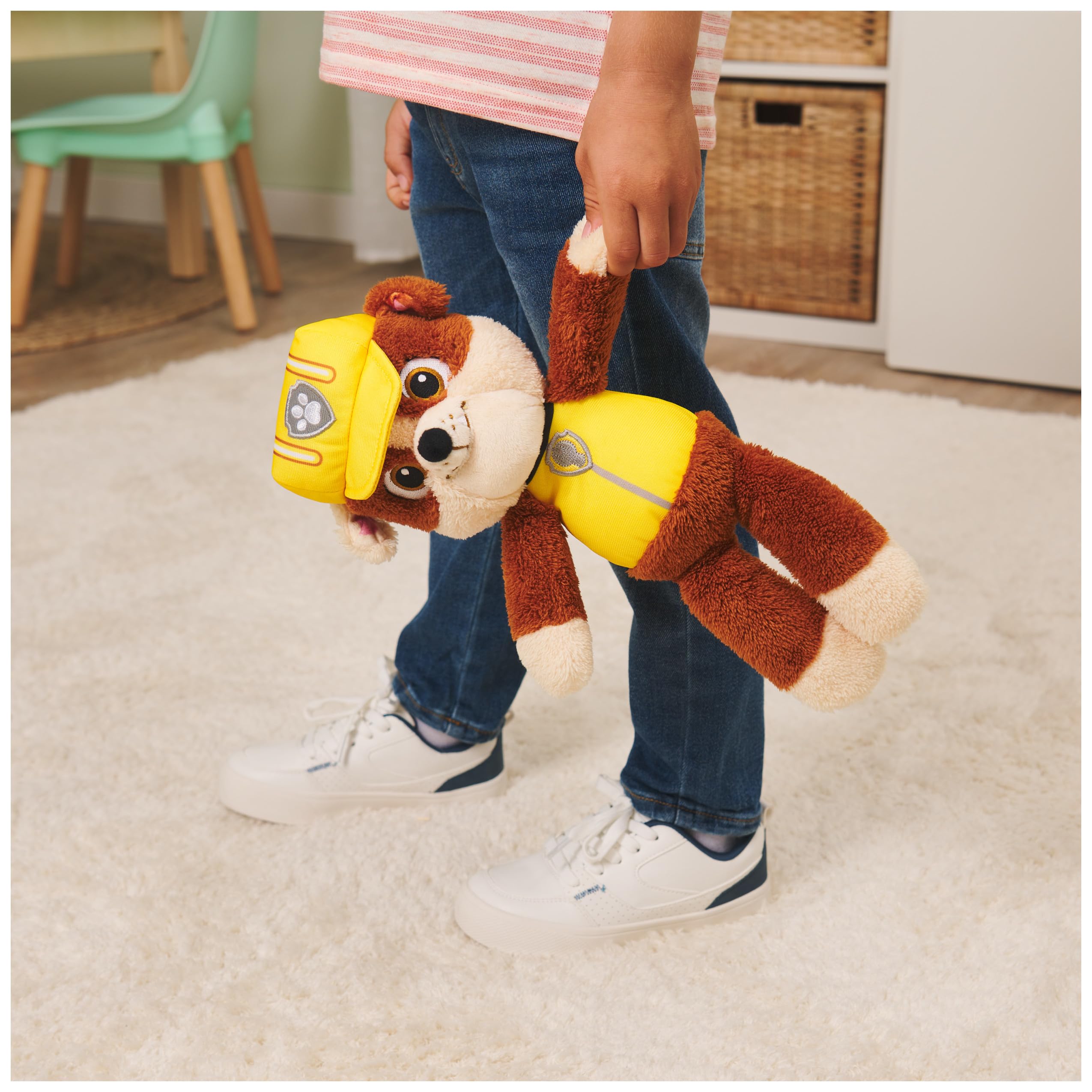 Foto 6 pulgar | Peluche Gund Paw Patrol Rubble Take Along Buddy 33 Cm - Venta Internacional.