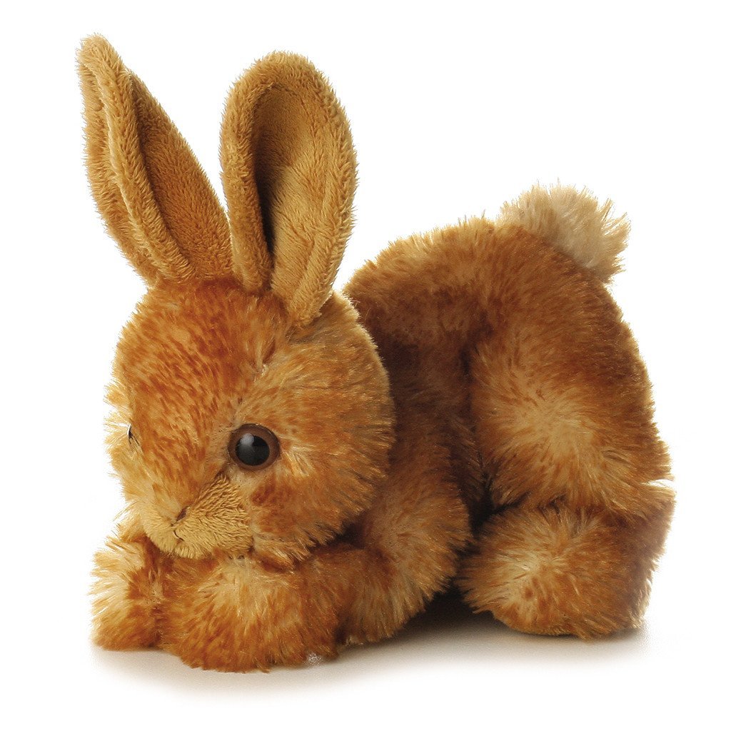 Miniflopsie Bitty Bunny Con Forma De Animal De Peluche Aurora, 20 Cm - Venta Internacional.