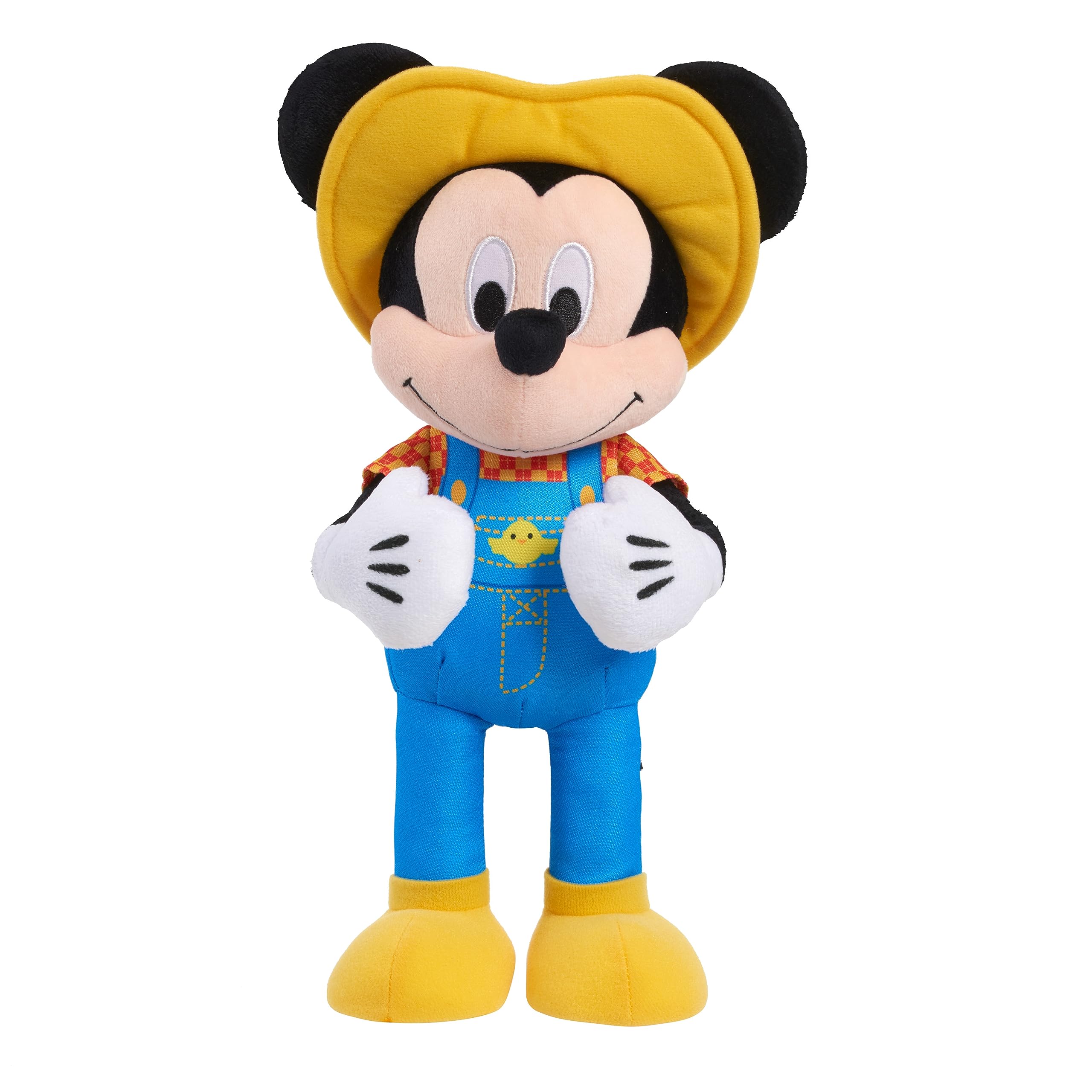 Foto 6 pulgar | Peluche Disney Junior Farmer Mickey Mouse Con Luces Y Sonido - Venta Internacional.