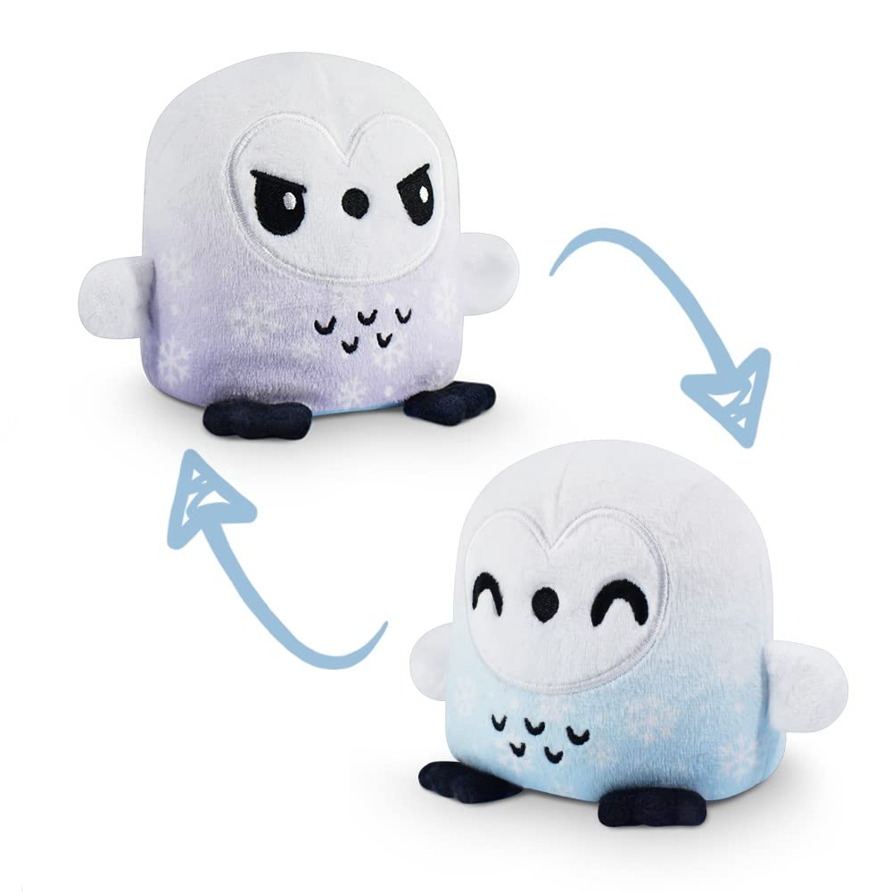 Peluche Plushmates Teeturtle Magnético Reversible Con Forma De Búho Nival - Venta Internacional.