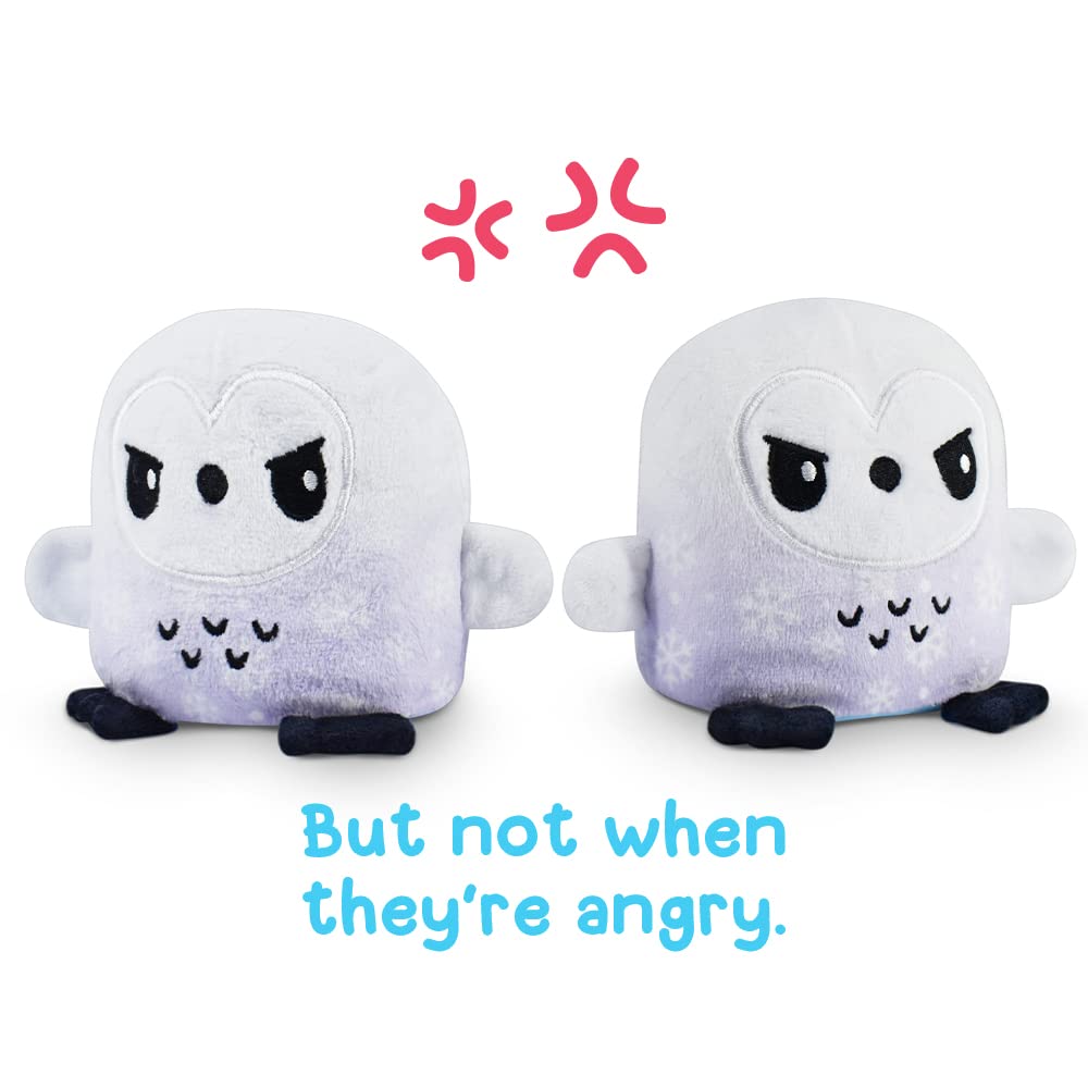 Foto 4 pulgar | Peluche Plushmates Teeturtle Magnético Reversible Con Forma De Búho Nival - Venta Internacional.