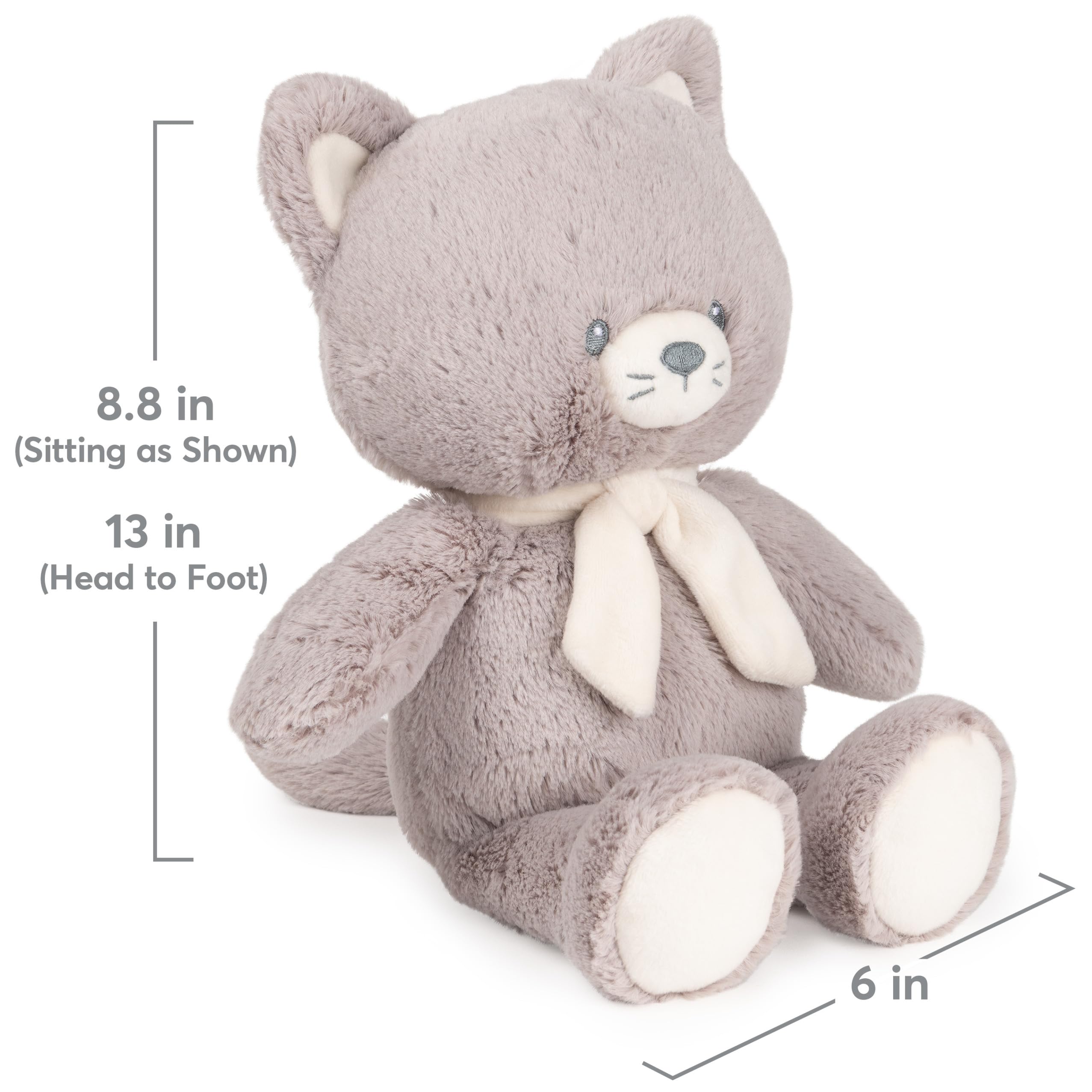 Foto 2 | Peluche De Peluche Gund Baby Sustainable Kitten 13 Pulgadas - Venta Internacional.