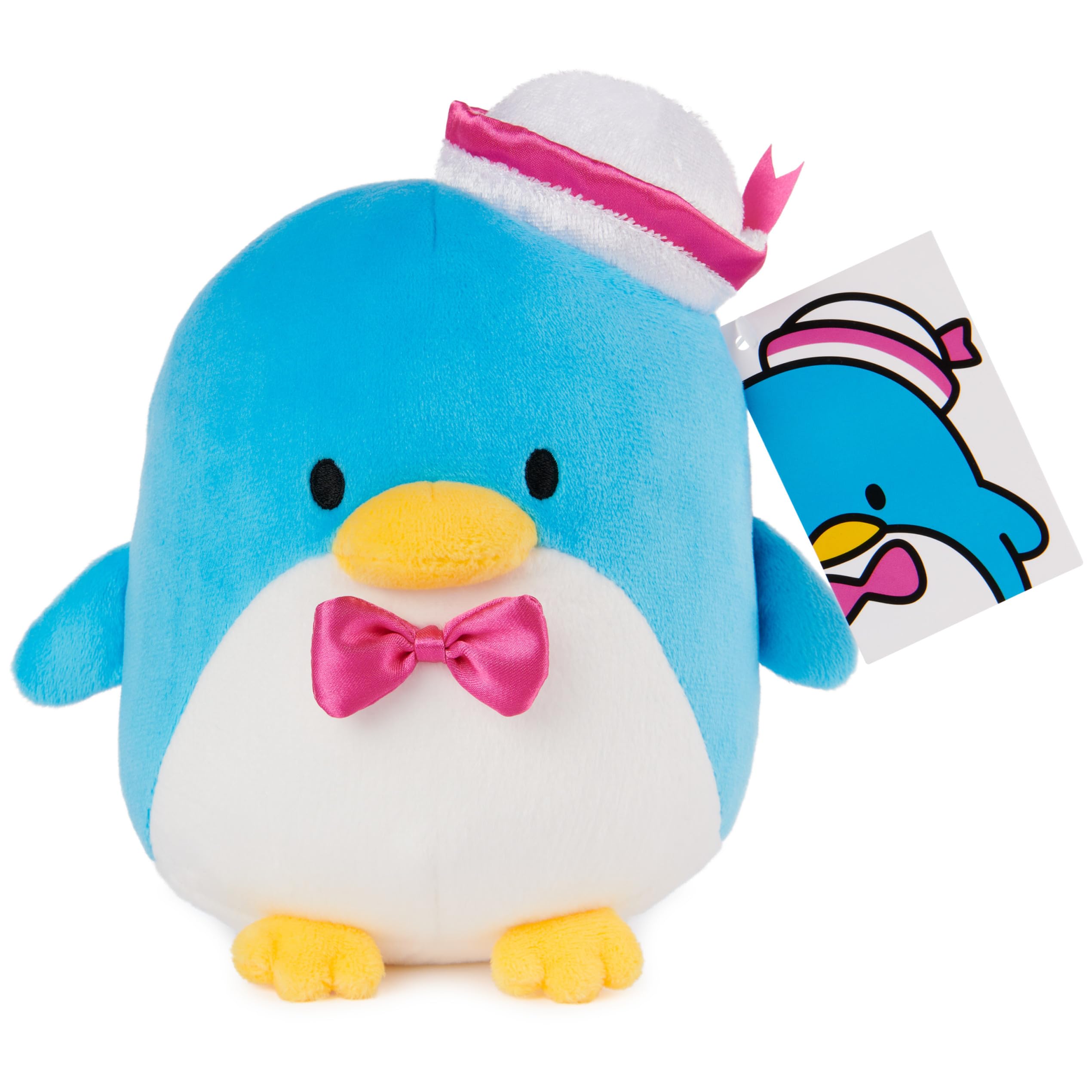 Foto 8 pulgar | Peluche Gund Sanrio Tuxedo Sam Penguin Blue 15 Cm - Venta Internacional.