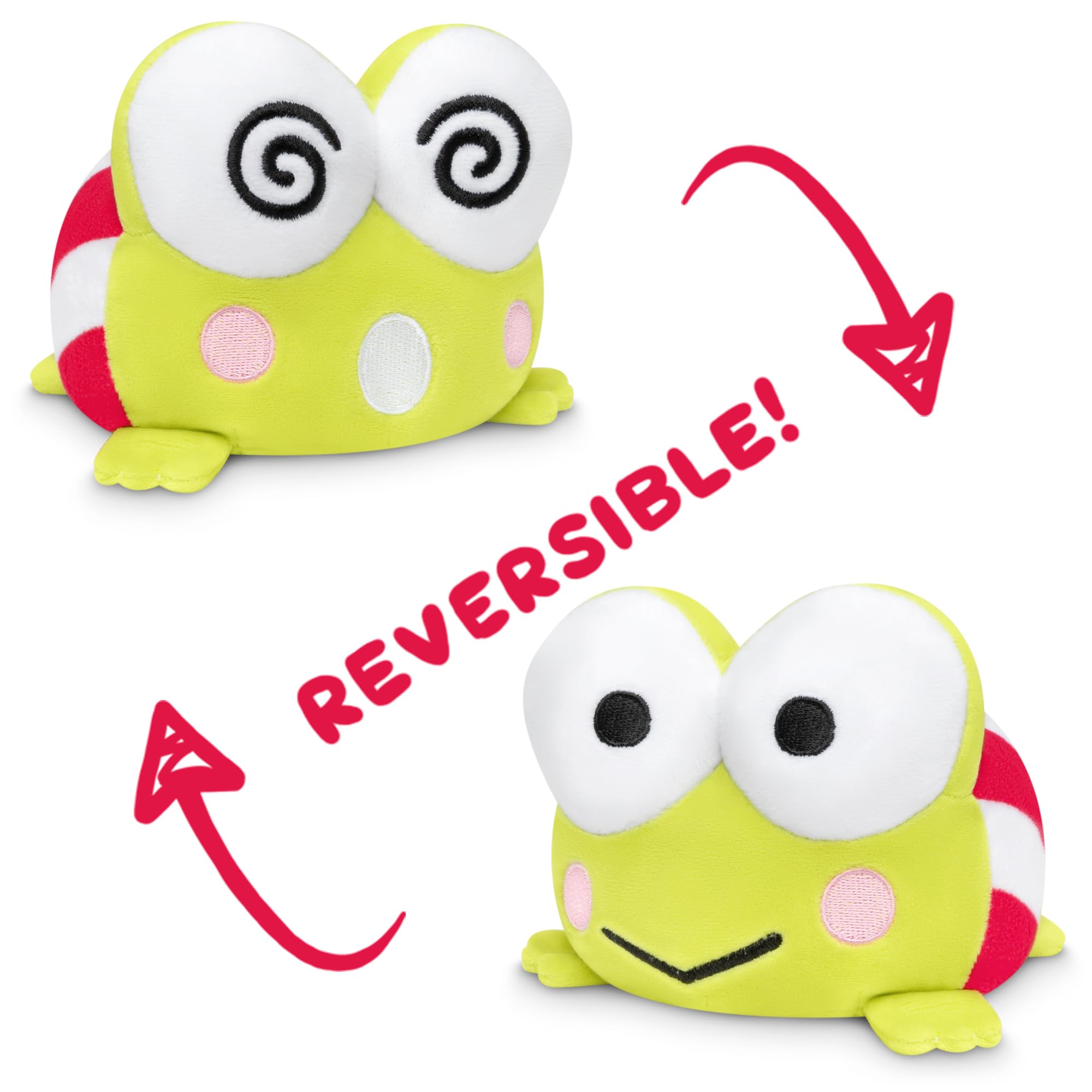 Foto 4 pulgar | Peluche Reversible Teeturtle Original Sanrio Keroppi - Venta Internacional.