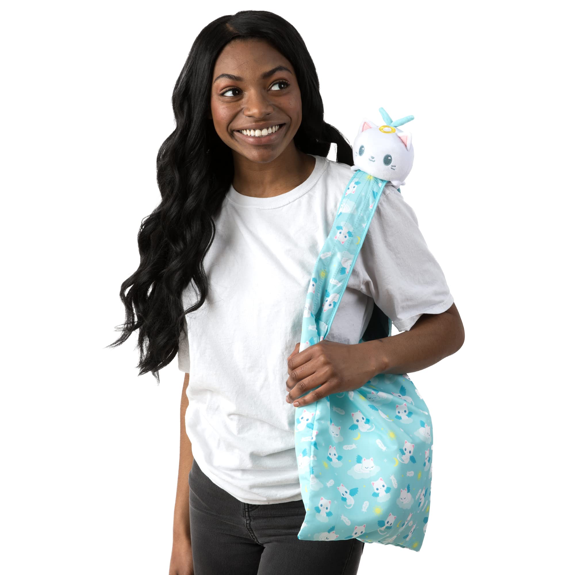Foto 4 pulgar | Bolsa De Peluche Teeturtle Quill Raven Con Pulpo Reversible - Venta Internacional.