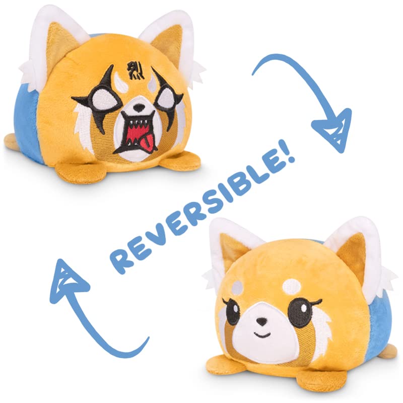 Foto 4 pulgar | Peluche Con Diseño De Tortuga Aggretsuko Reversible Sanrio Original - Venta Internacional.