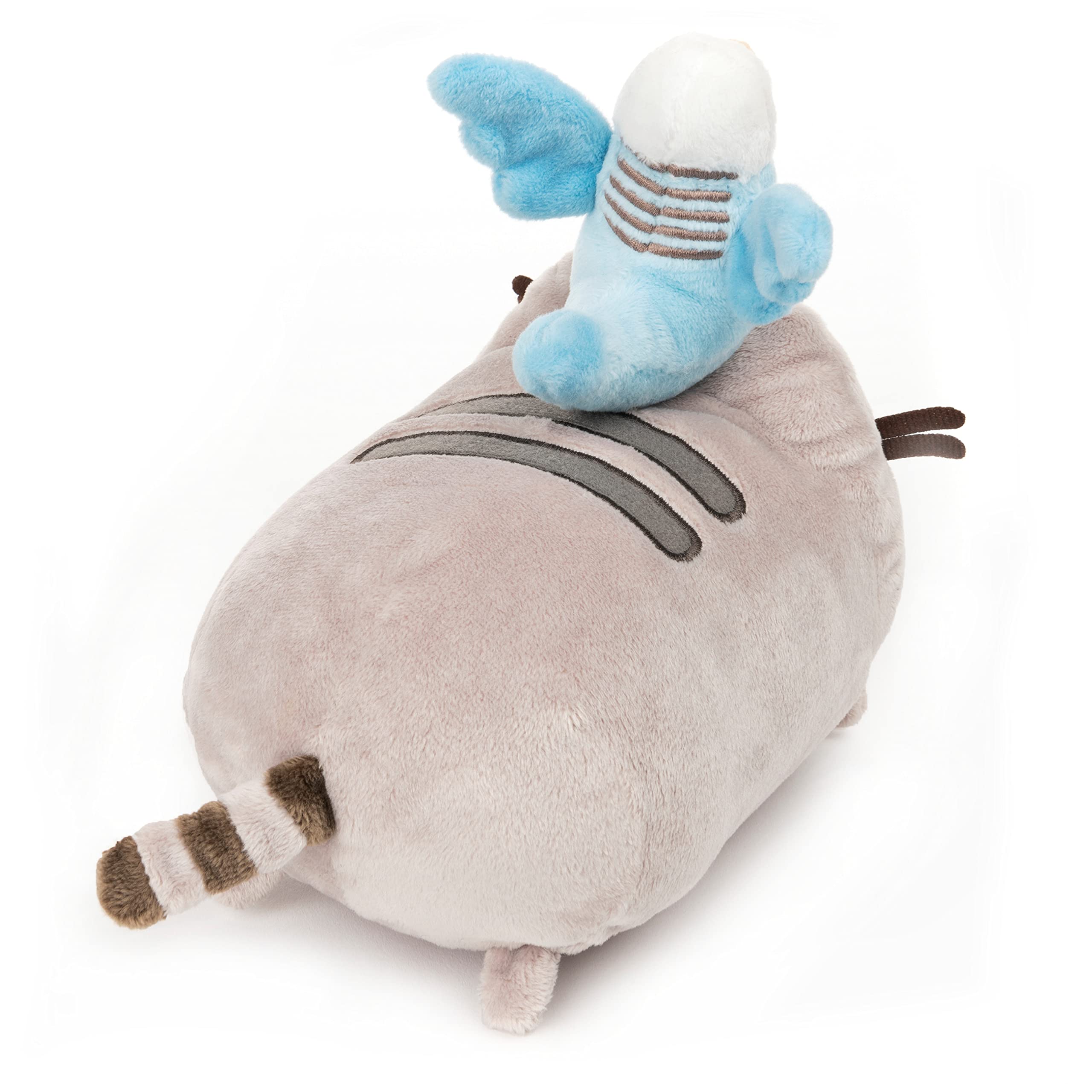 Foto 5 pulgar | Set De Peluche Gund Pusheen & Bo Parakeet Best Friend De 15 Cm - Venta Internacional.