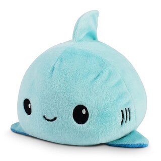 Foto 2 | Peluche Teeturtle The Original, Reversible, Azul Tiburón, 9 Cm - Venta Internacional.