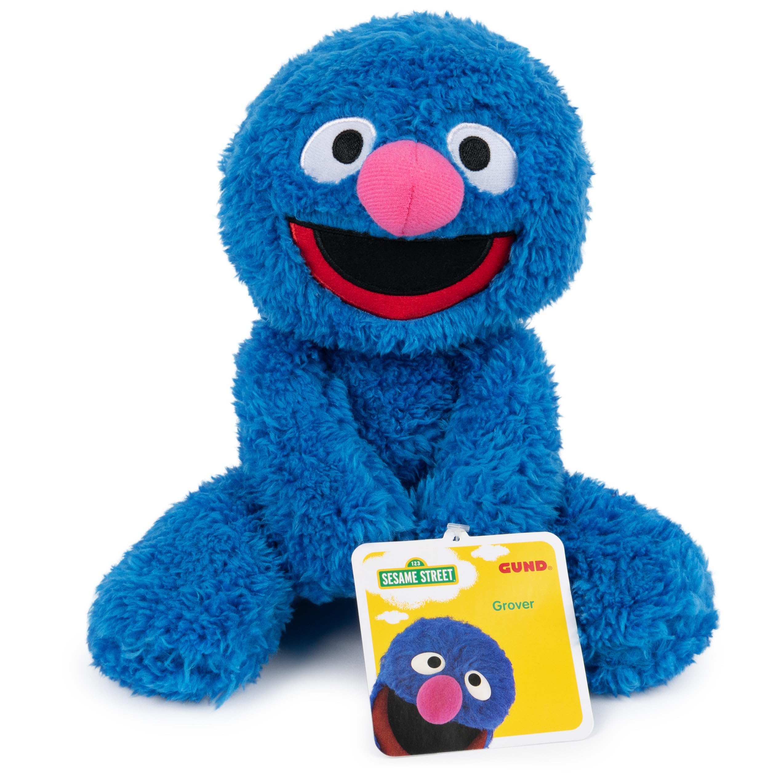 Peluche Gund Sesame Street Grover Take Along Buddy 33 Cm Azul - Venta Internacional.
