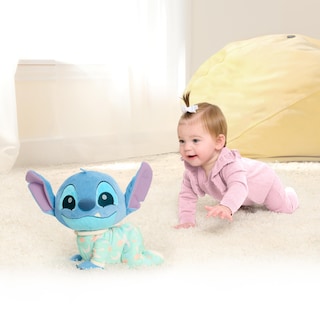 Foto 2 | Juguete De Peluche Just Play Disney Baby Musical Crawling Pal Stitch - Venta Internacional.