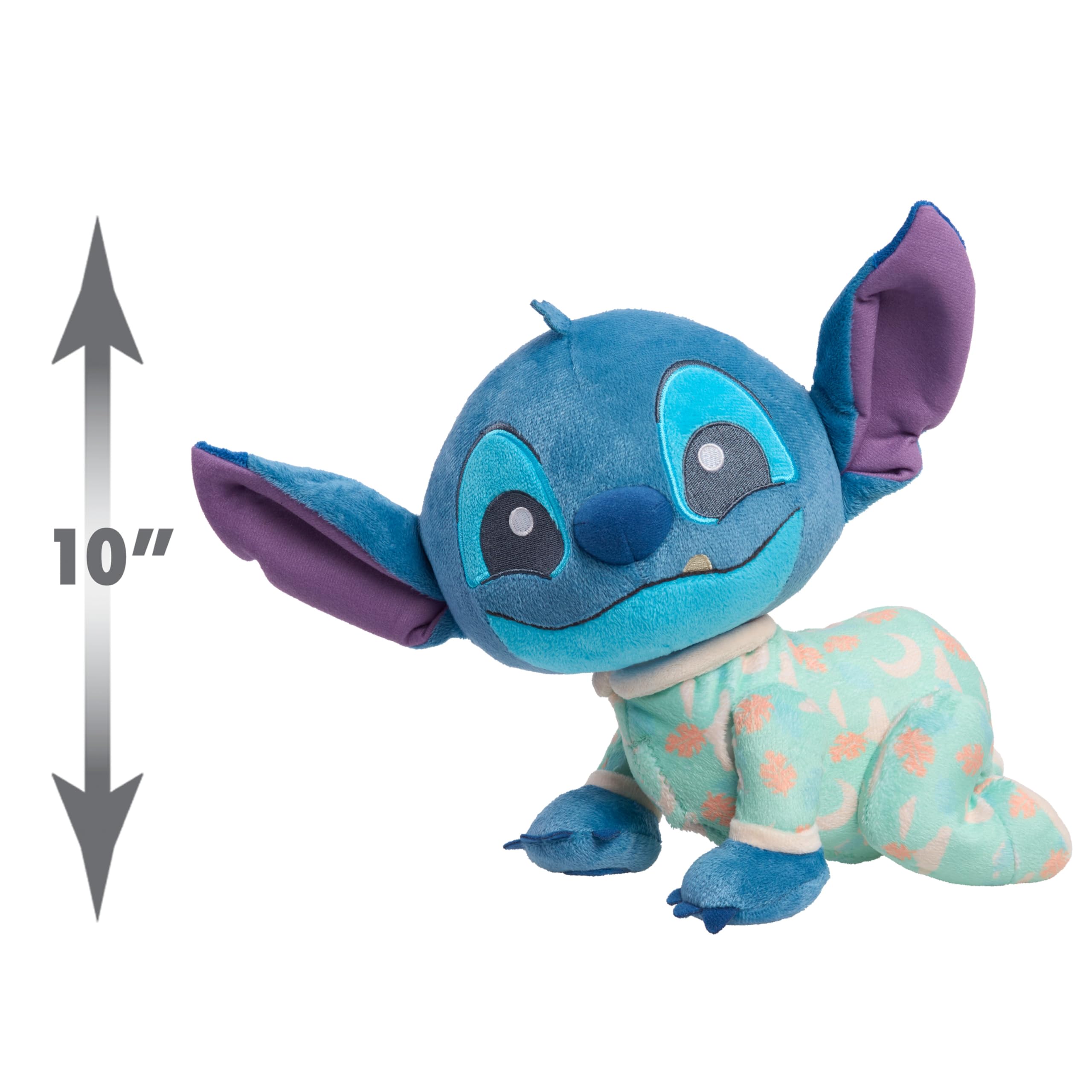 Foto 4 pulgar | Juguete De Peluche Just Play Disney Baby Musical Crawling Pal Stitch - Venta Internacional.