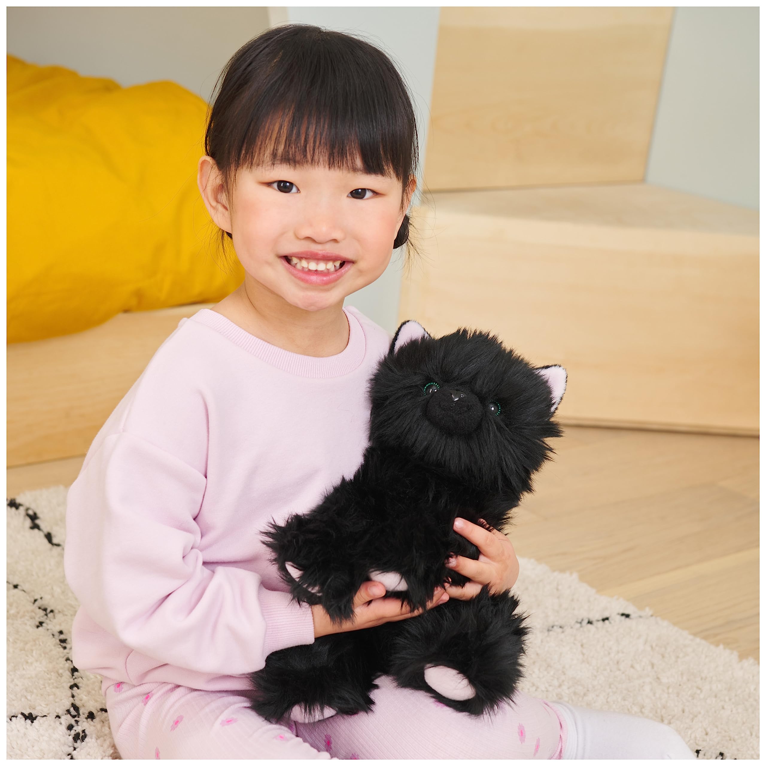 Foto 2 | Peluche Gund Xavier Kitten Negro De 23 Cm Premium Para 1 Año O Más - Venta Internacional.