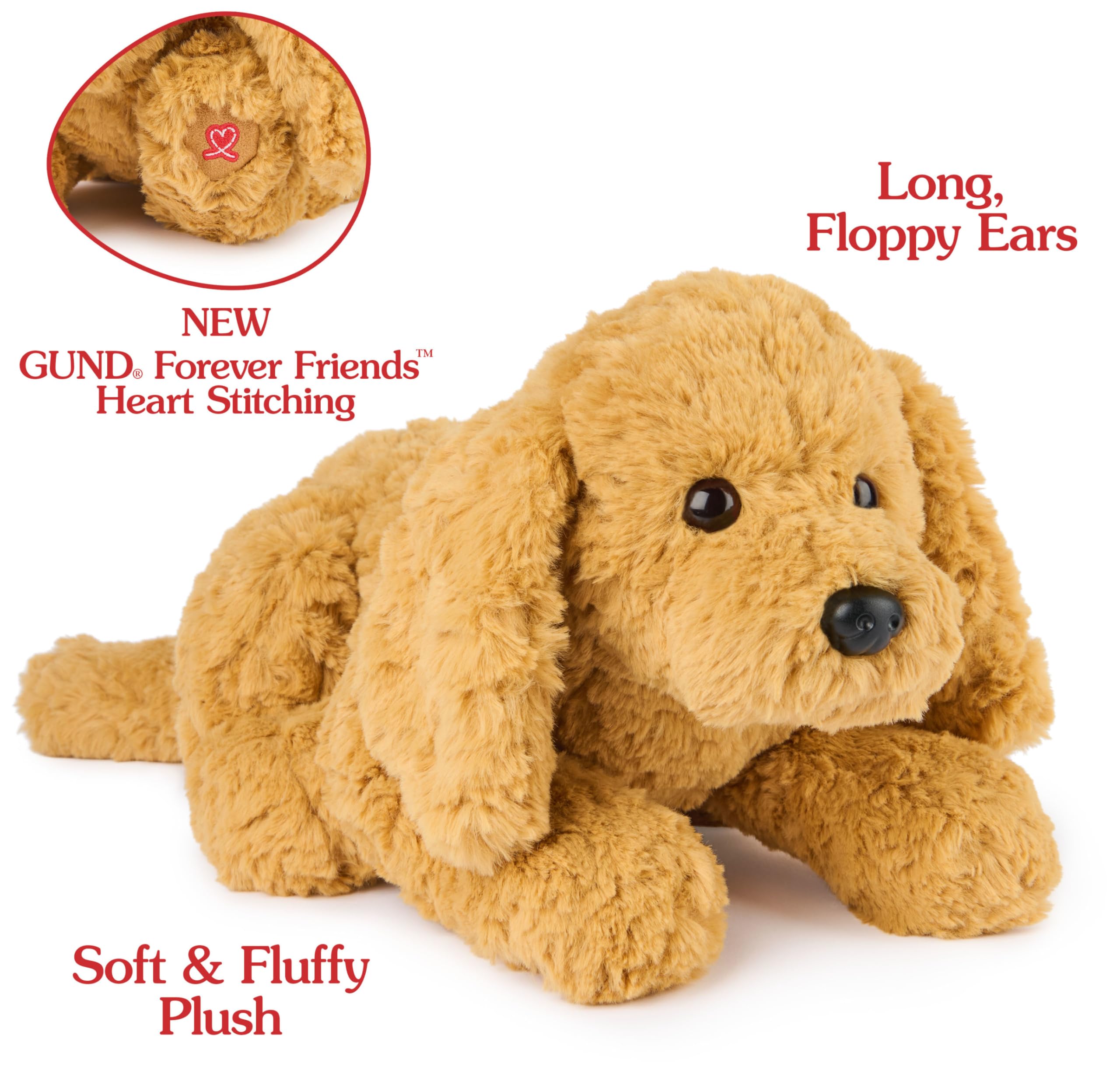 Foto 7 pulgar | Perro De Peluche Gund Muttsy Brown De 14 Pulgadas Para Niños De 1 Año En Adelante - Venta Internacional.