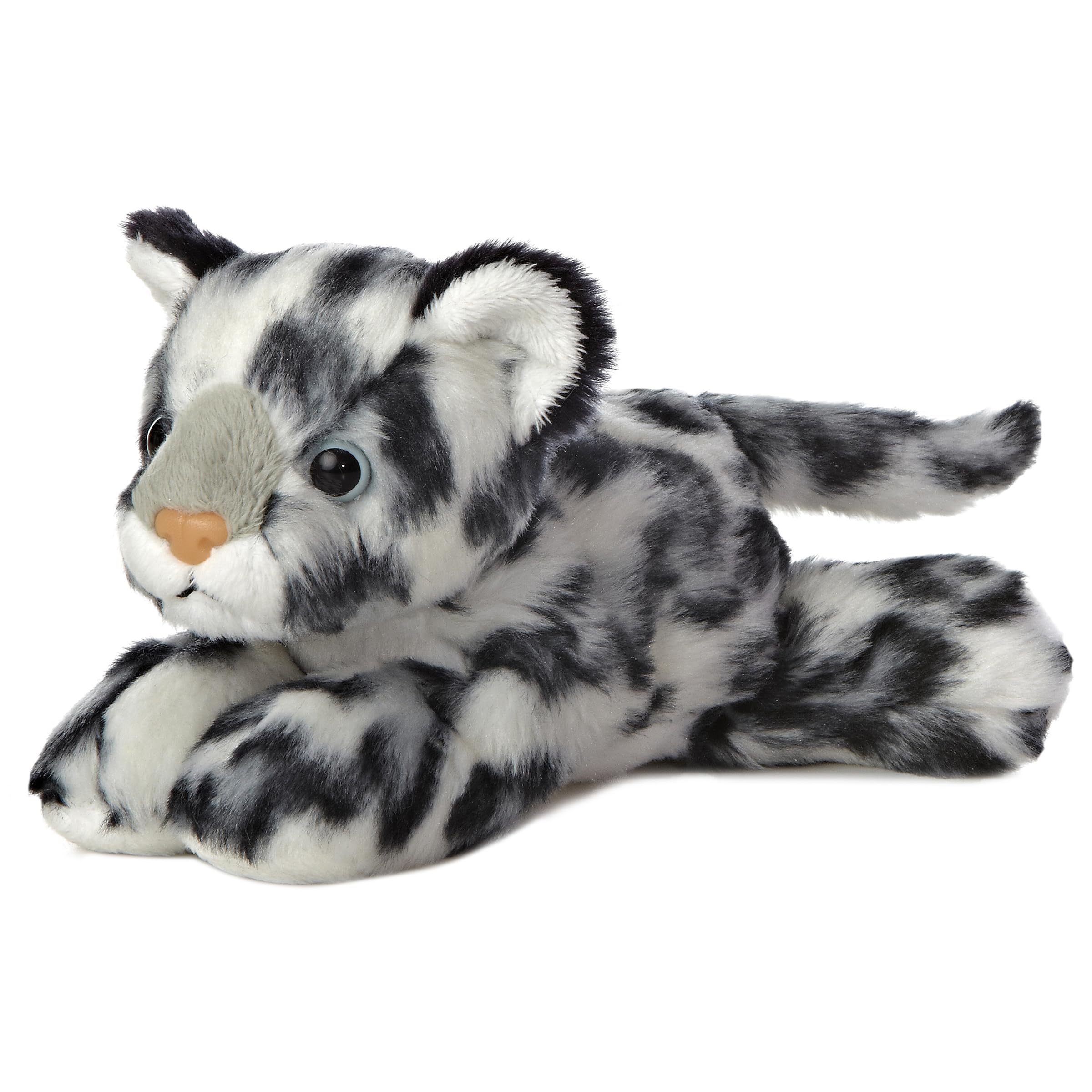 Foto 2 pulgar | Animal De Peluche Aurora  Adorable Miniflopsie™ Snow Leopard - Venta Internacional.