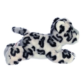 Foto 2 | Animal De Peluche Aurora Adorable Miniflopsie™ Snow Leopard - Venta Internacional.