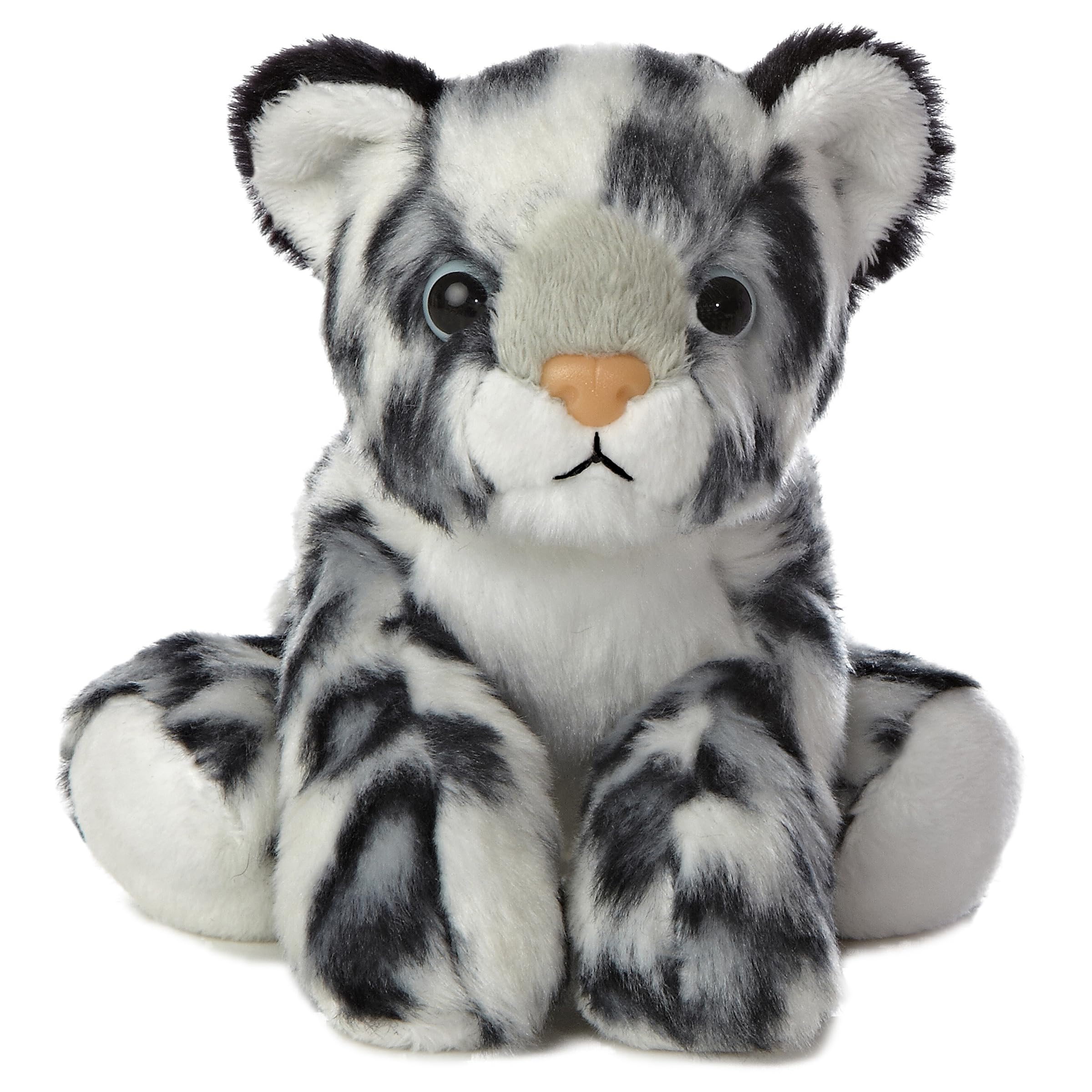 Foto 5 pulgar | Animal De Peluche Aurora  Adorable Miniflopsie™ Snow Leopard - Venta Internacional.