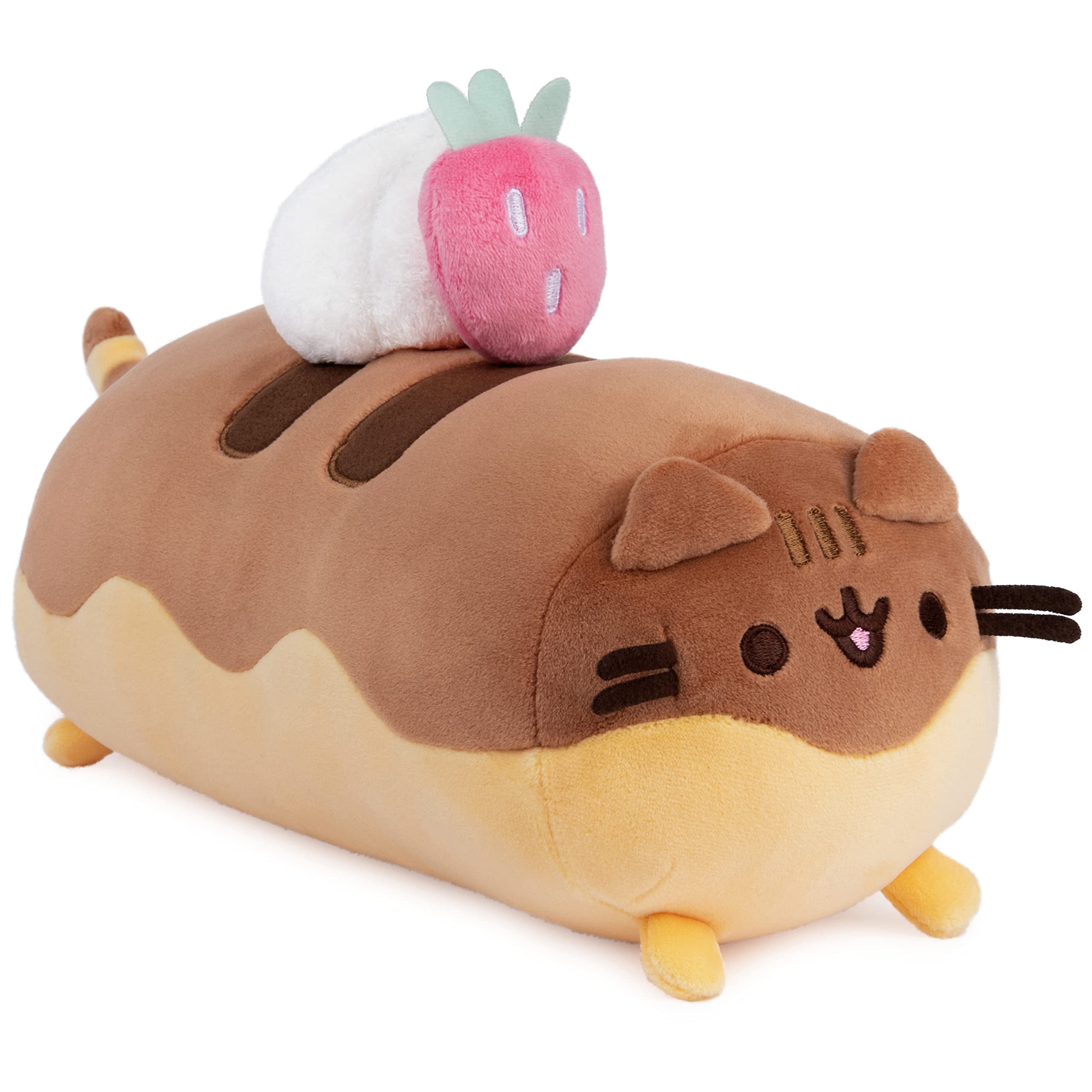 Foto 2 pulgar | Peluche De Peluche Gund Pusheen Éclair Squisheen 28 Cm - Venta Internacional.