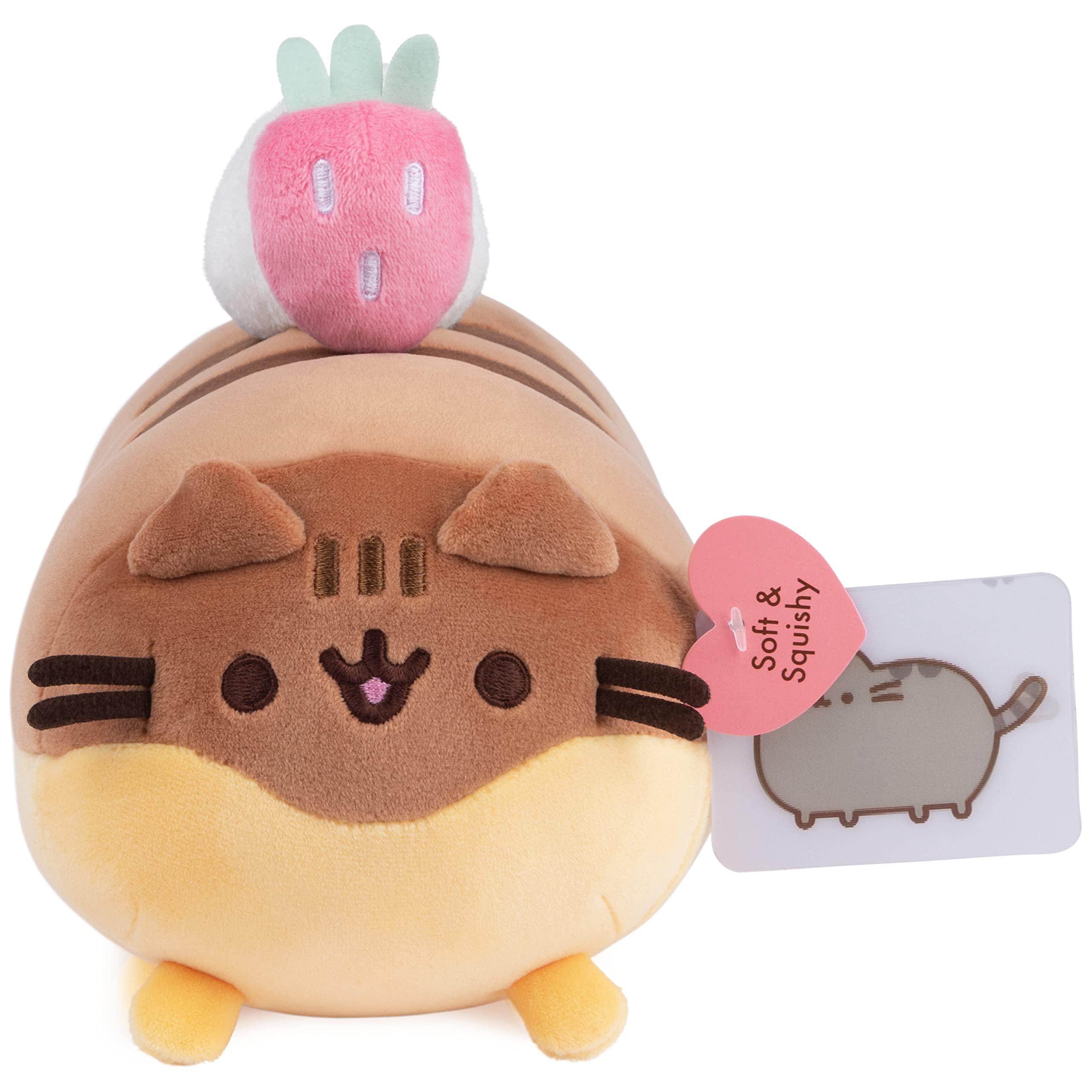 Foto 3 pulgar | Peluche De Peluche Gund Pusheen Éclair Squisheen 28 Cm - Venta Internacional.
