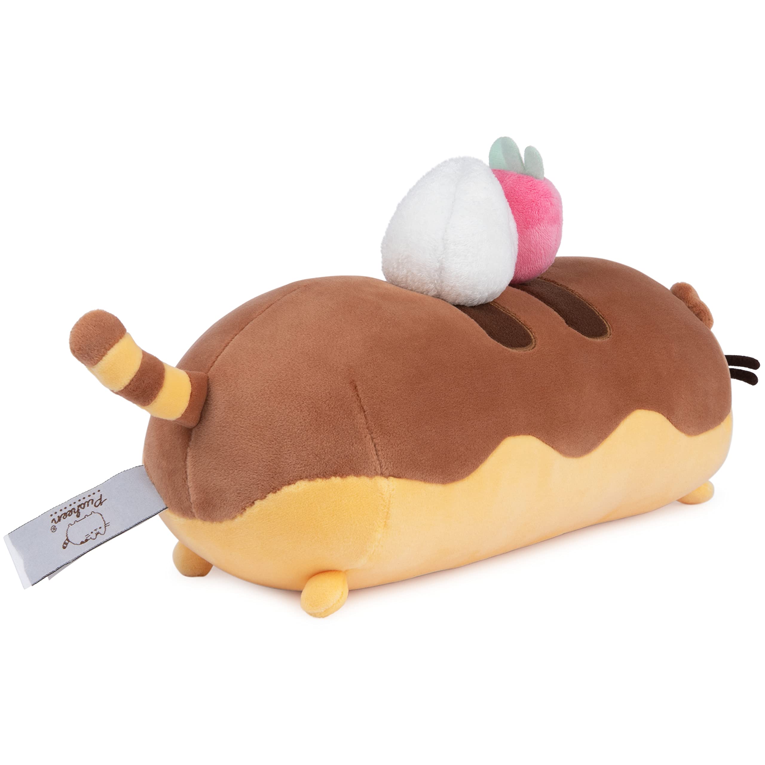 Foto 7 pulgar | Peluche De Peluche Gund Pusheen Éclair Squisheen 28 Cm - Venta Internacional.