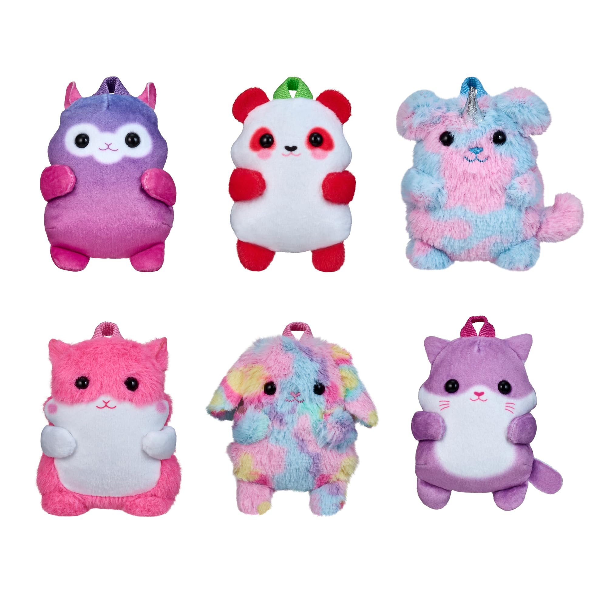 Mochila Plushie Para Mascotas Real Littles Con 4 Sorpresas De Papelería - Venta Internacional.