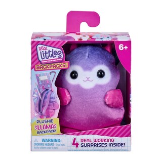 Foto 2 | Mochila Plushie Para Mascotas Real Littles Con 4 Sorpresas De Papelería - Venta Internacional.