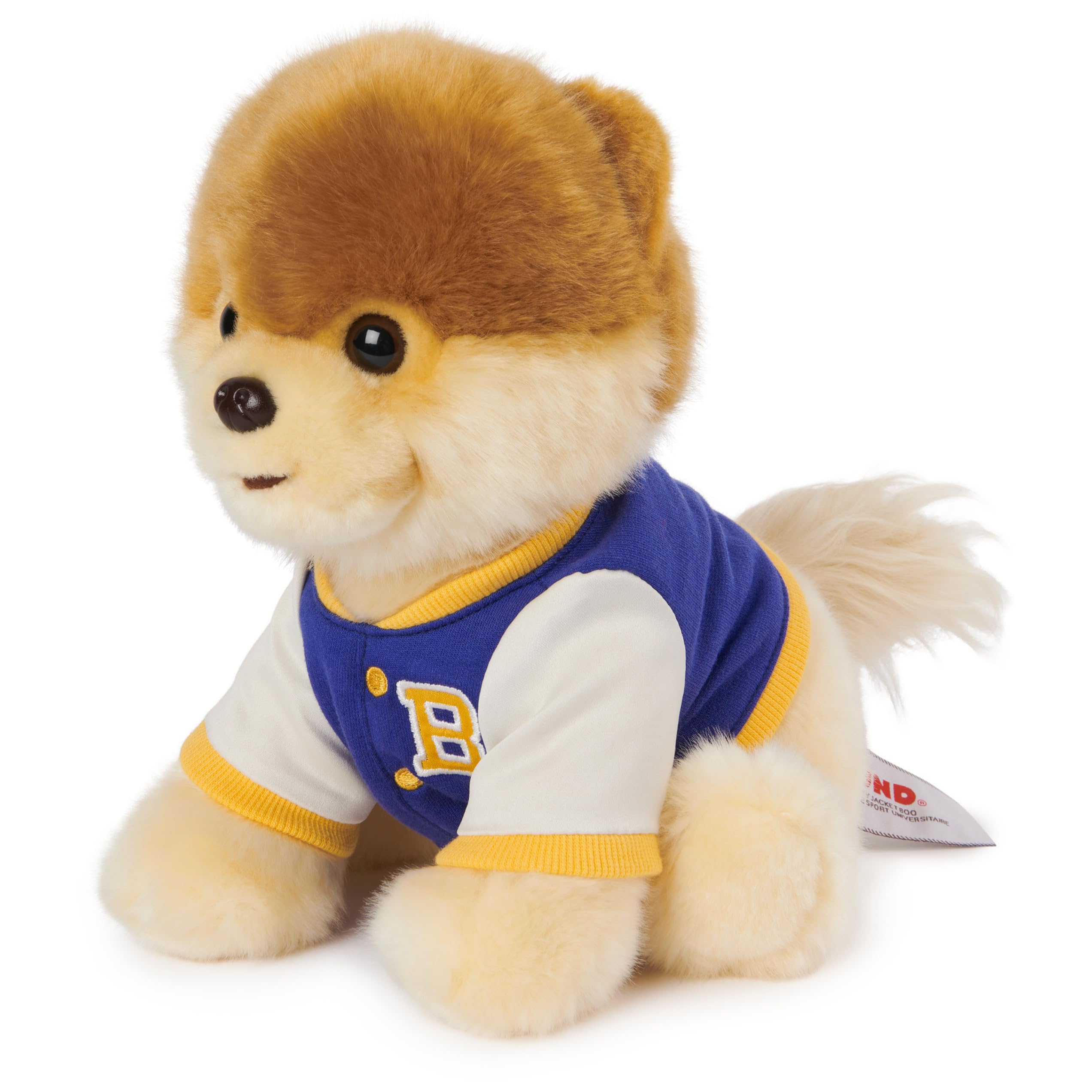 Foto 4 pulgar | Chaqueta Universitaria De Peluche Gund Boo, El Perro Más Lindo Del Mundo, 23 Cm - Venta Internacional.