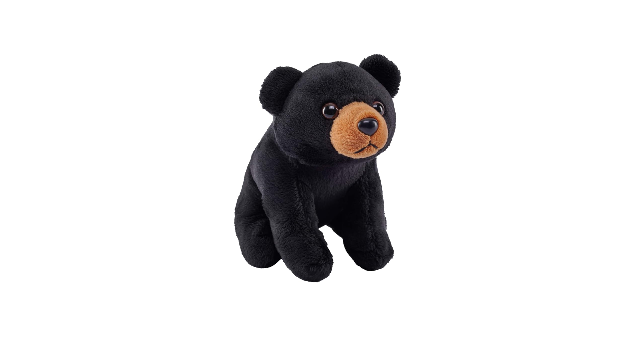Peluche Wild Republic Pocketkins Eco Black Bear 13 Cm - Venta Internacional.