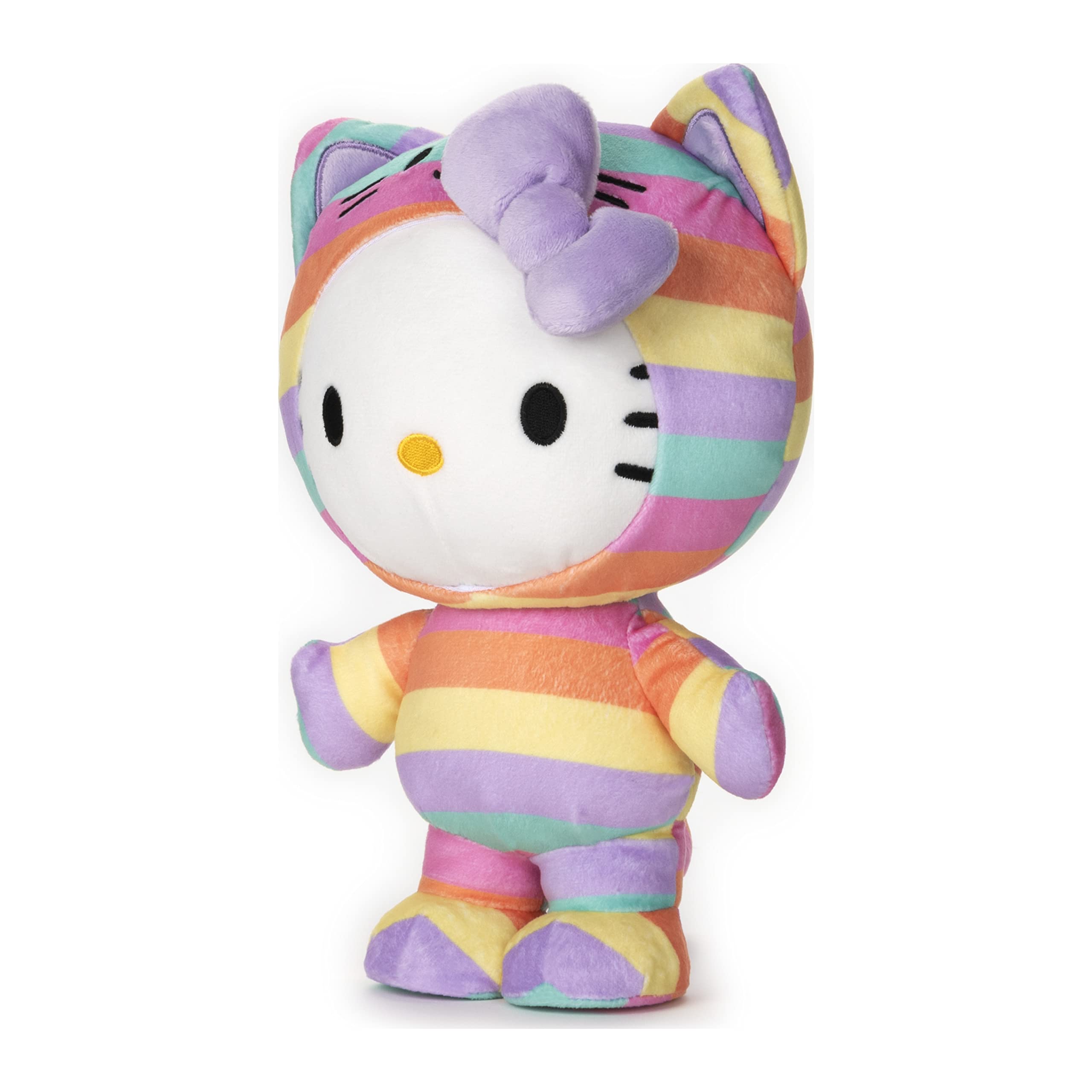Foto 3 pulgar | Peluche Gund Sanrio Hello Kitty Rainbow 24 Cm - Venta Internacional.