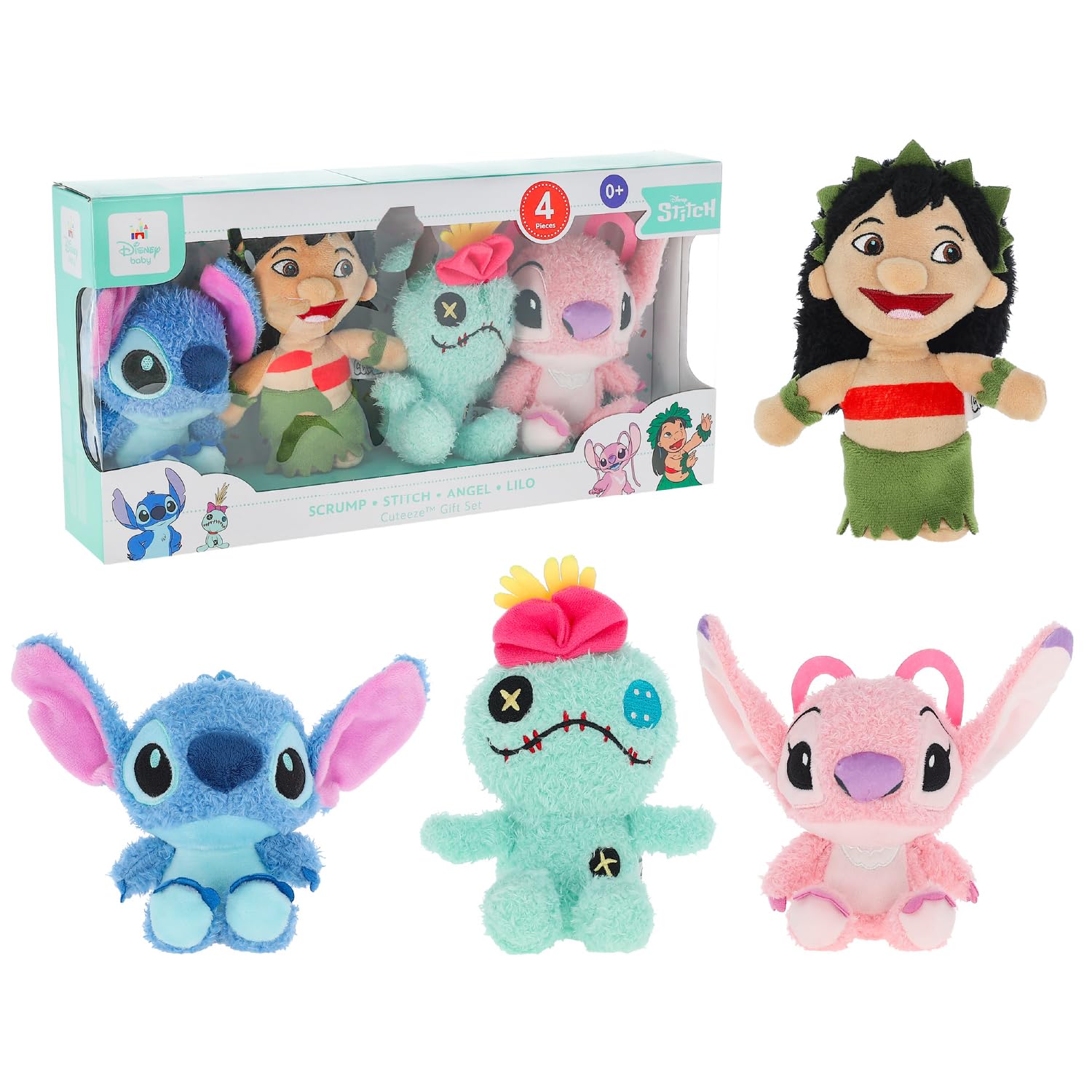 Set De Regalo Kids Preferred Disney Baby Lilo & Stitch - Venta Internacional.