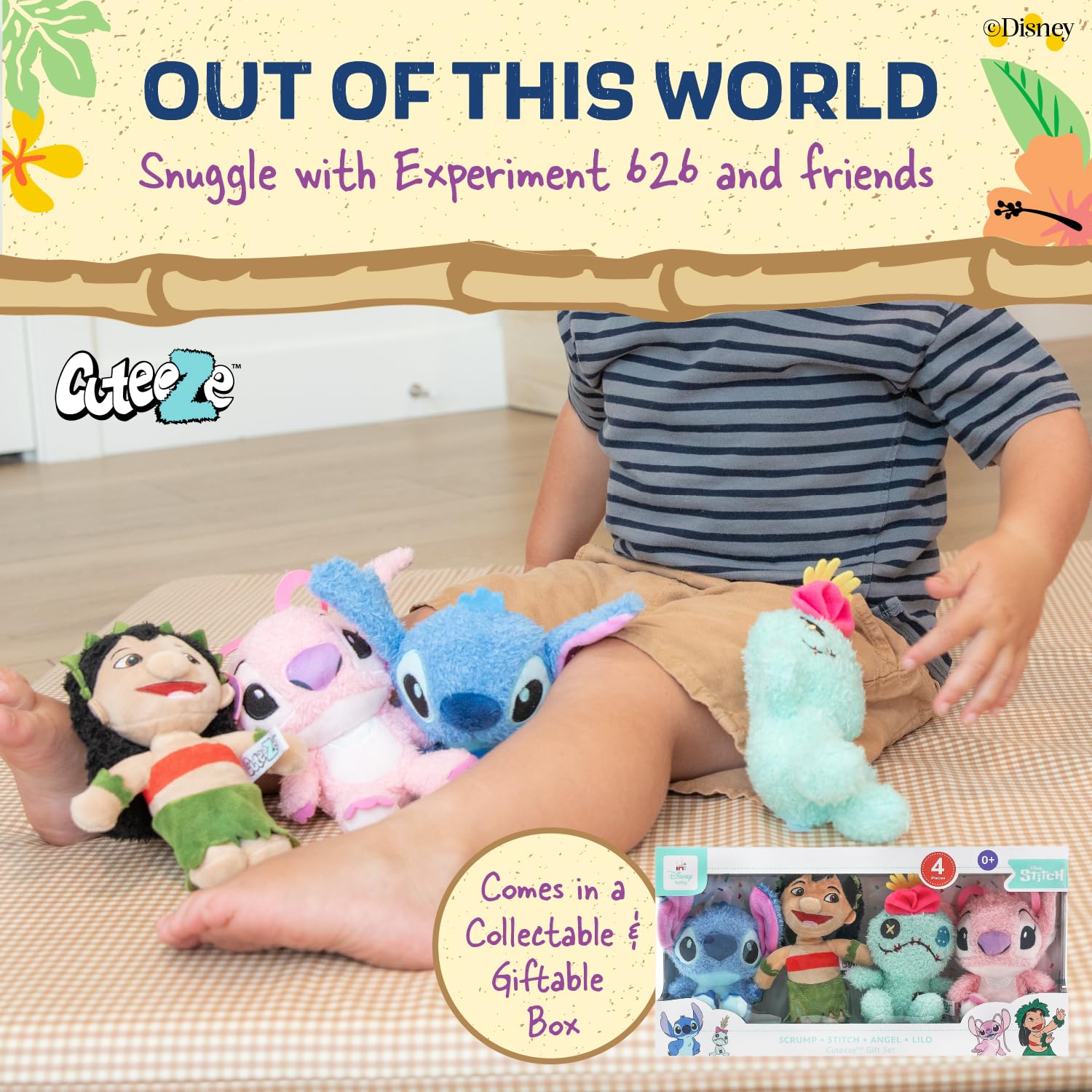 Foto 4 pulgar | Set De Regalo Kids Preferred Disney Baby Lilo & Stitch - Venta Internacional.