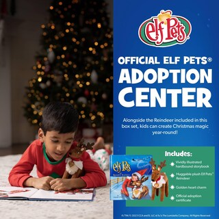 Foto 6 | Elfo De Juguete Elf On The Shelf Mascotas Reno Con Libro De Cuentos Y Amuleto - Venta Internacional.