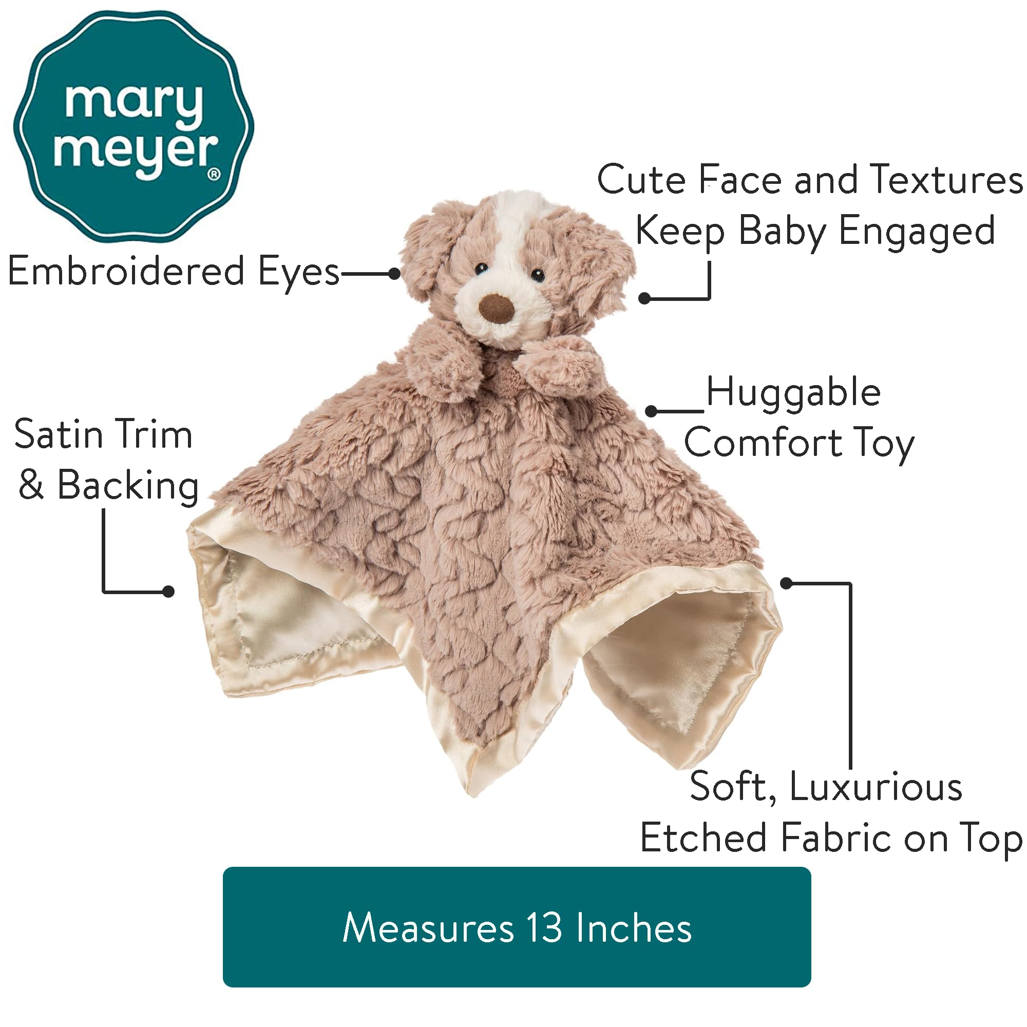 Foto 6 pulgar | Blanket Mary Meyer Putty Nursery Hound Dog, Paquete De 1 Paquete - Venta Internacional.