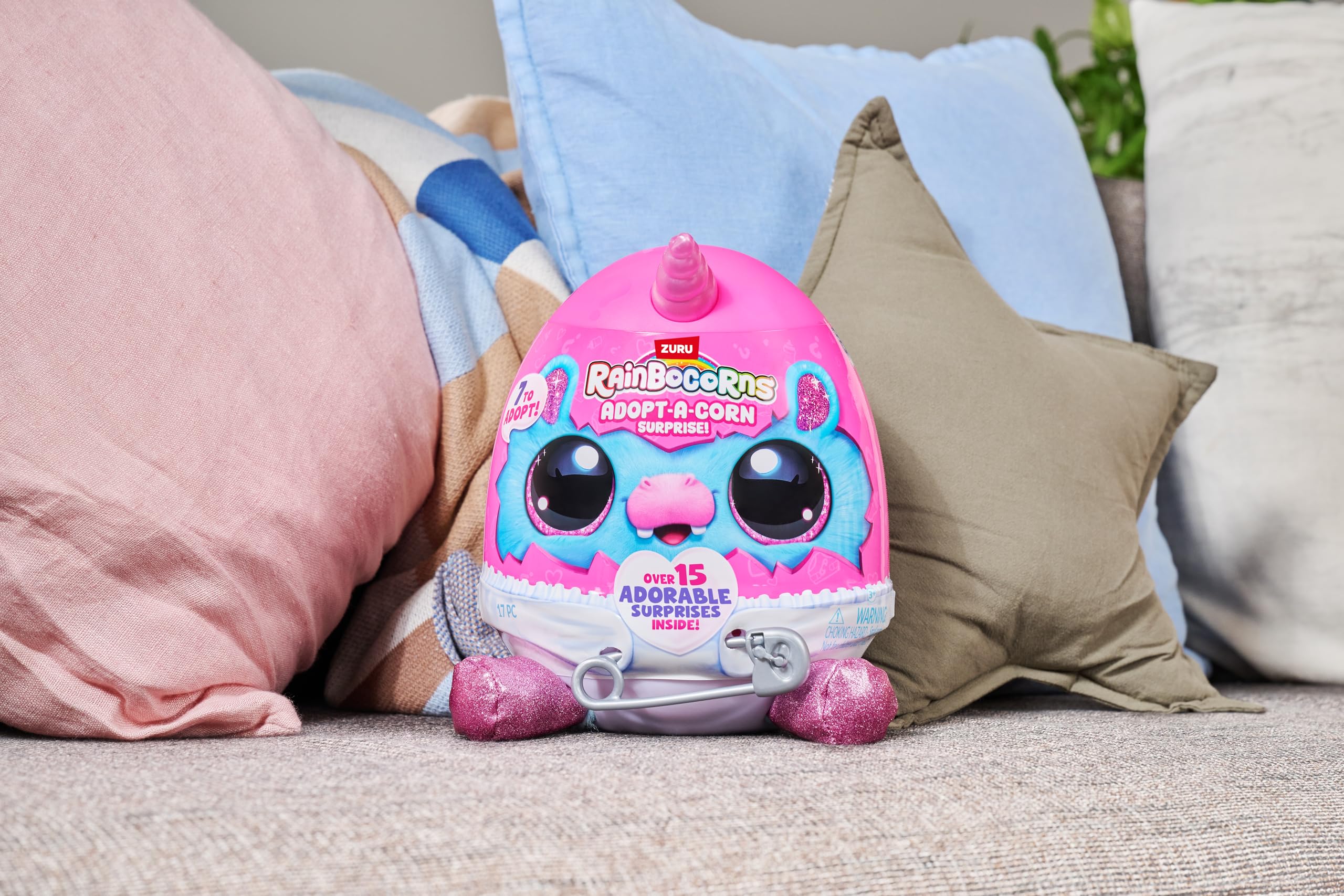 Foto 5 | Peluche Zuru Rainbocorns Adopt-a-corn Surprise Hippo - Venta Internacional.