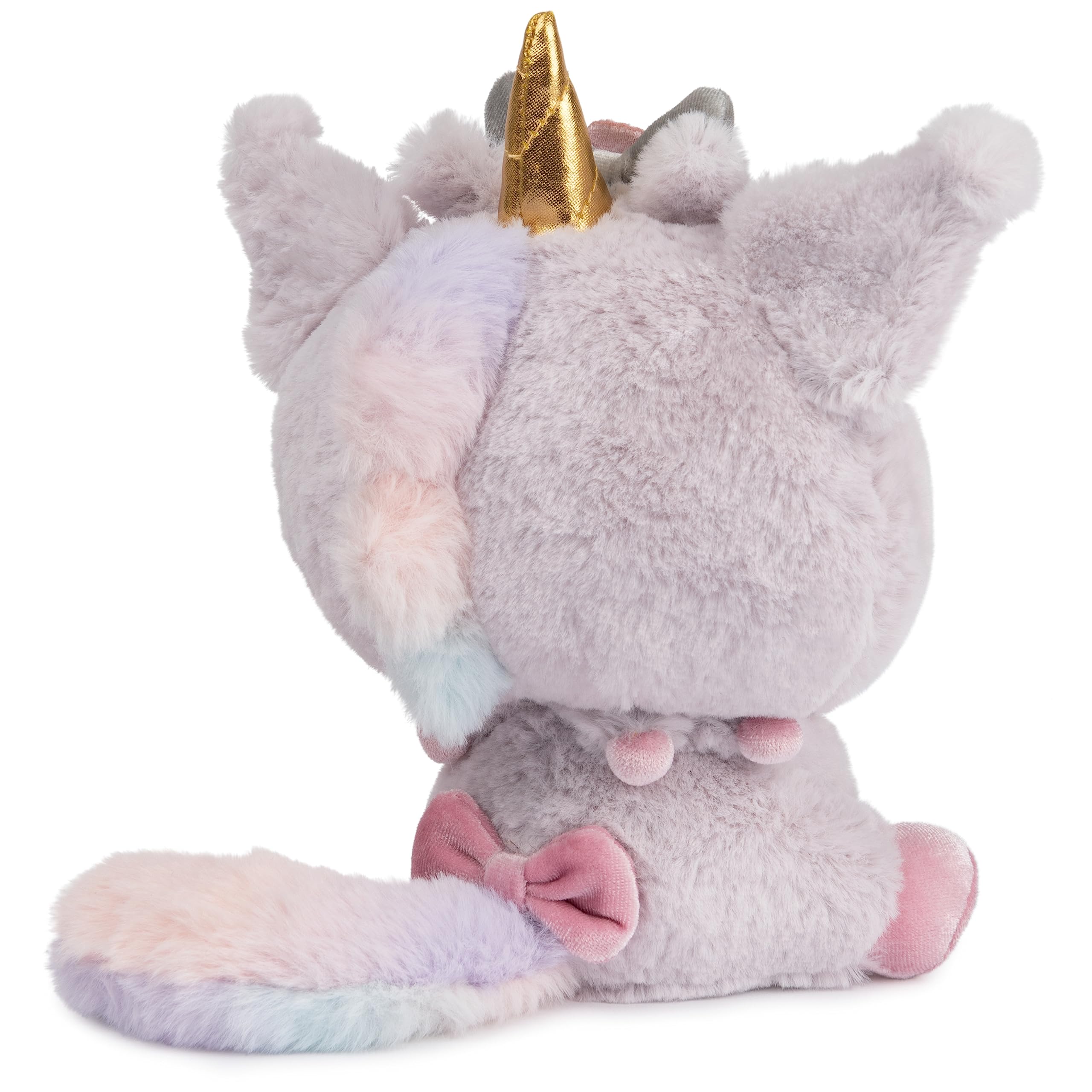 Foto 8 pulgar | Peluche Gund Sanrio Kuromi, Unicornio, Color Morado, 15 Cm, Para Más De 1 Año - Venta Internacional.
