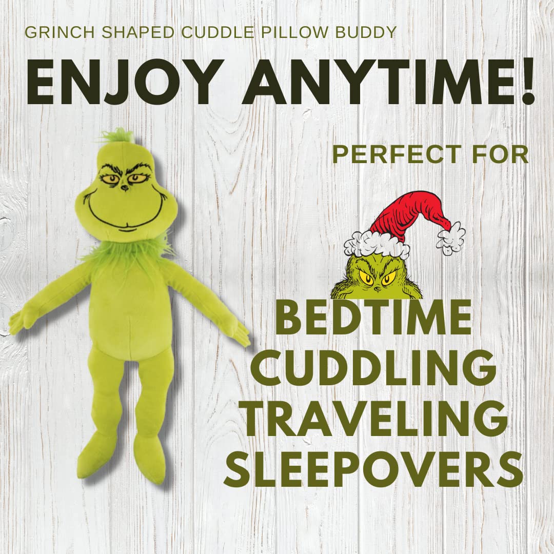 Foto 3 pulgar | Cojín Buddy Franco Dr. Seuss El Grinch de 50 Cm - Venta Internacional